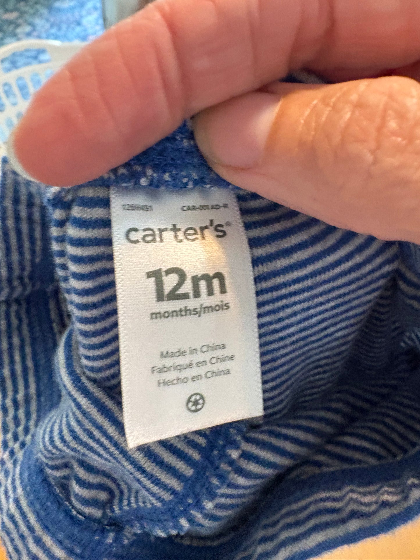 Pantalon pyjama carter’s 12 mois
