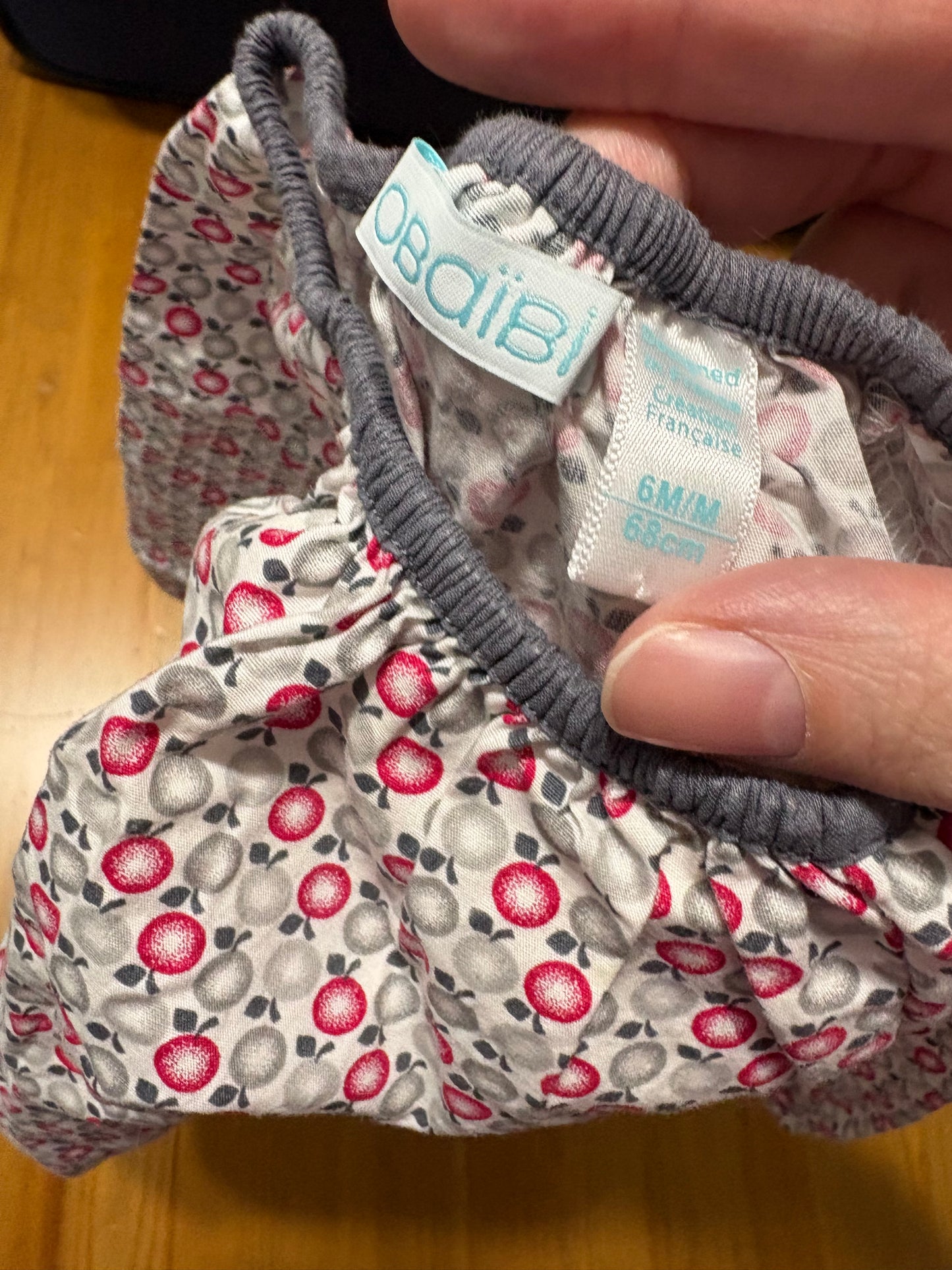 Tunique obaïbï 6 mois état neuf