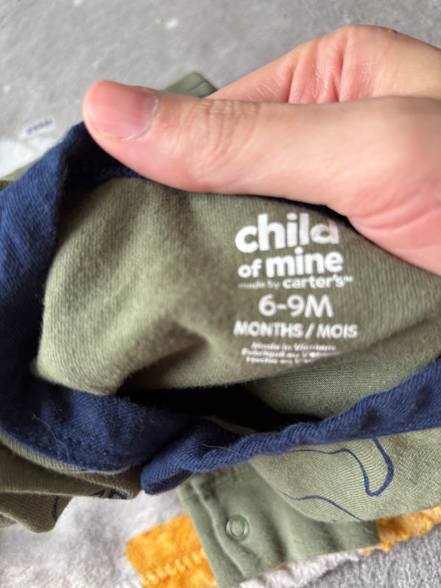 Une pièce child of mine 6-9 mois