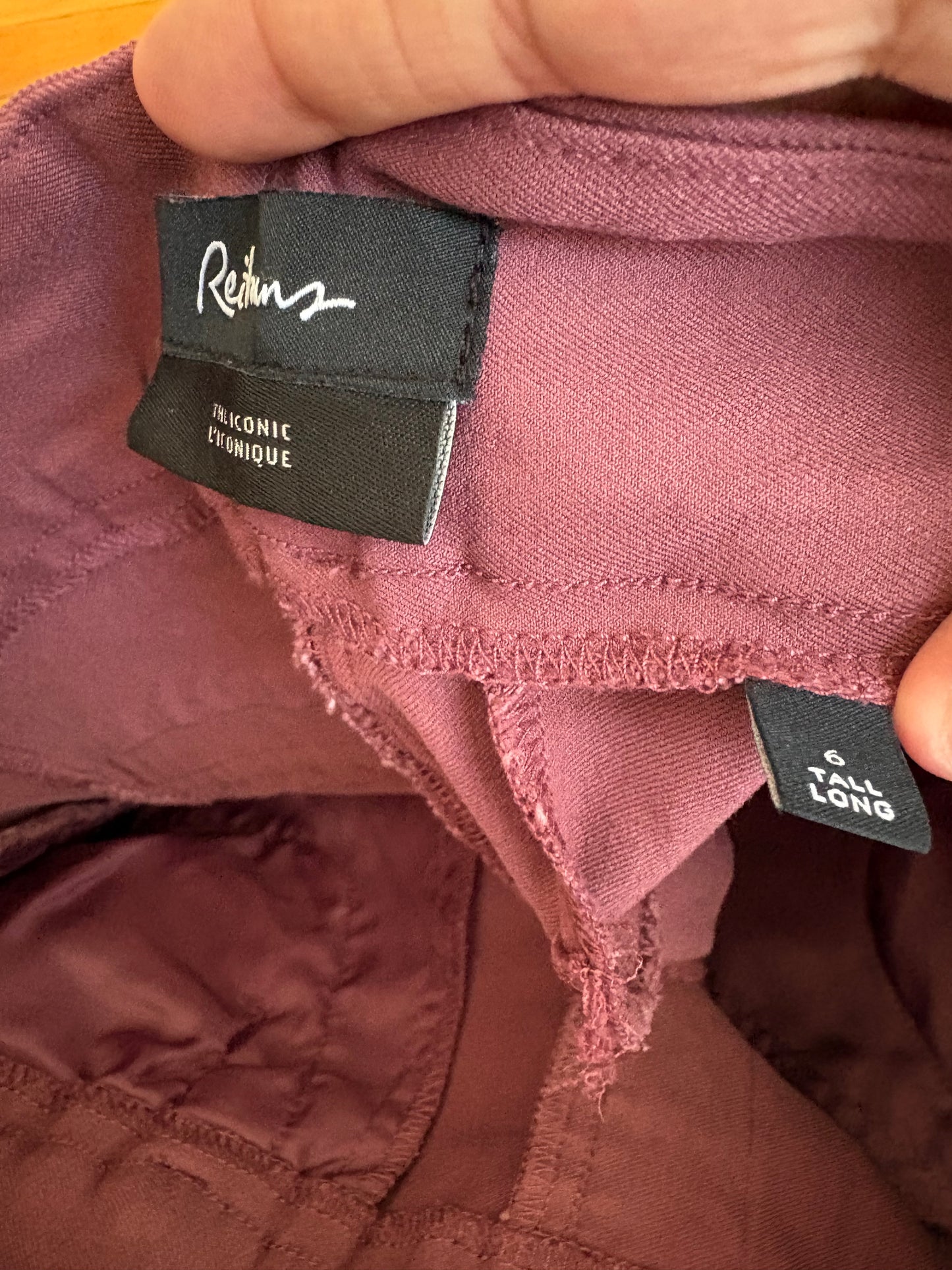 Pantalon Reitmans 6 fait médium environs (cmb)
