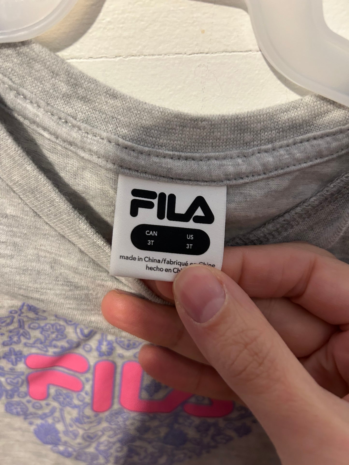 t-shirt Fila 3T