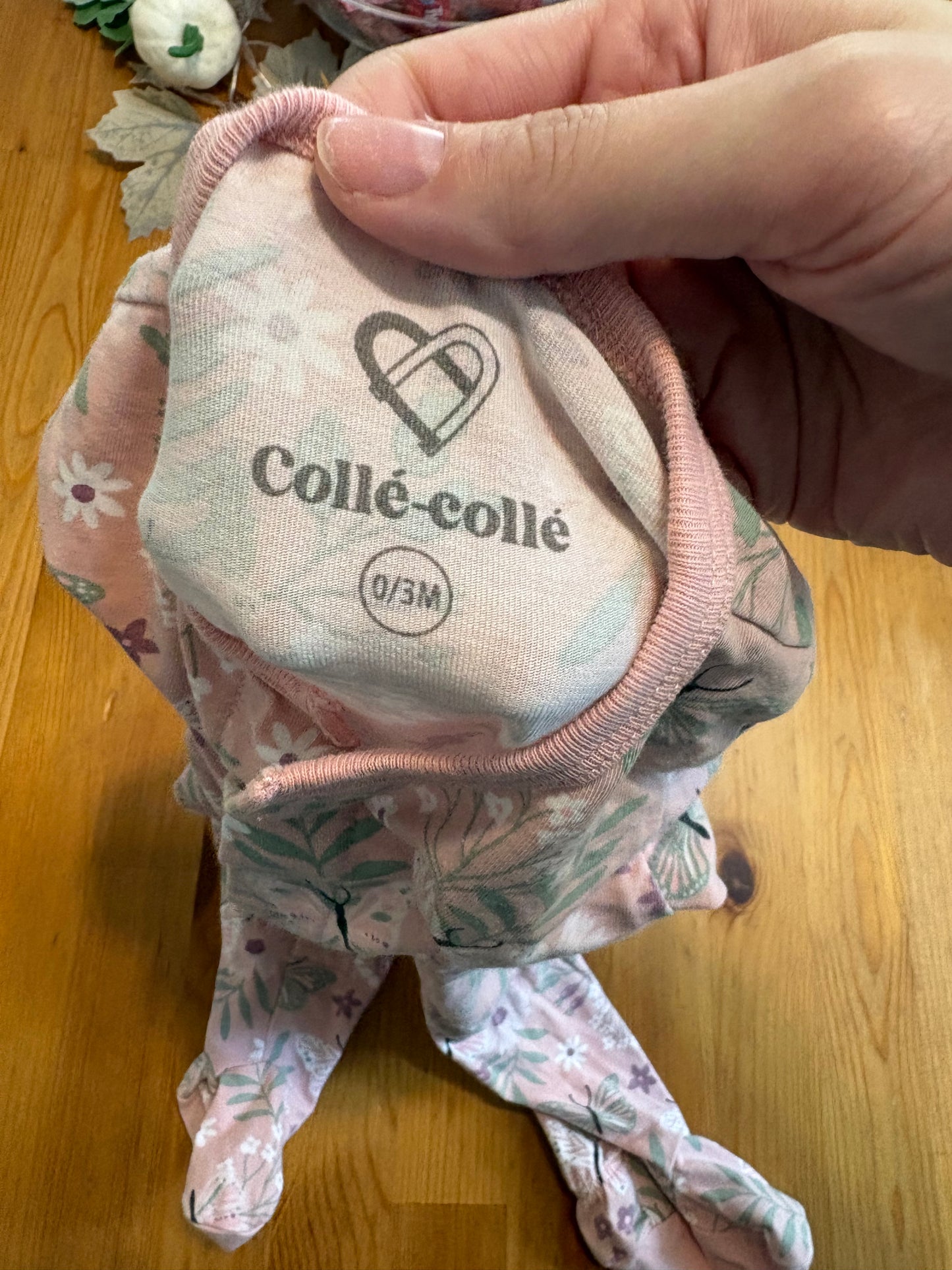 Pyjama collé-collé 0-3 mois magnétique comme neuf