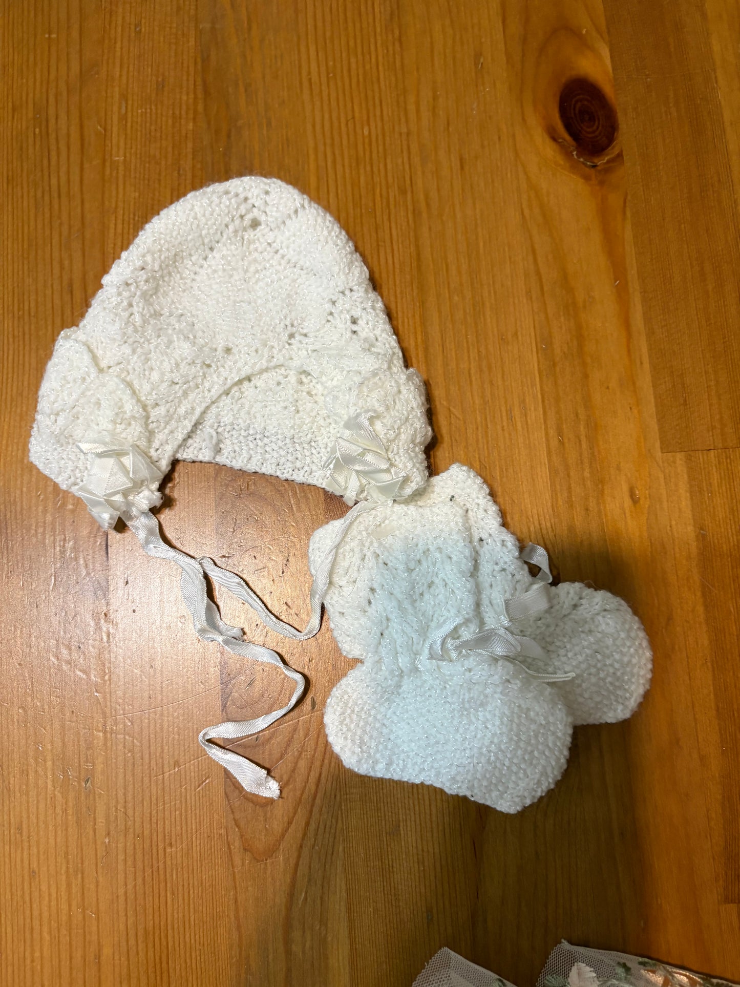 Ensemble Bonnet et bas 1930-40