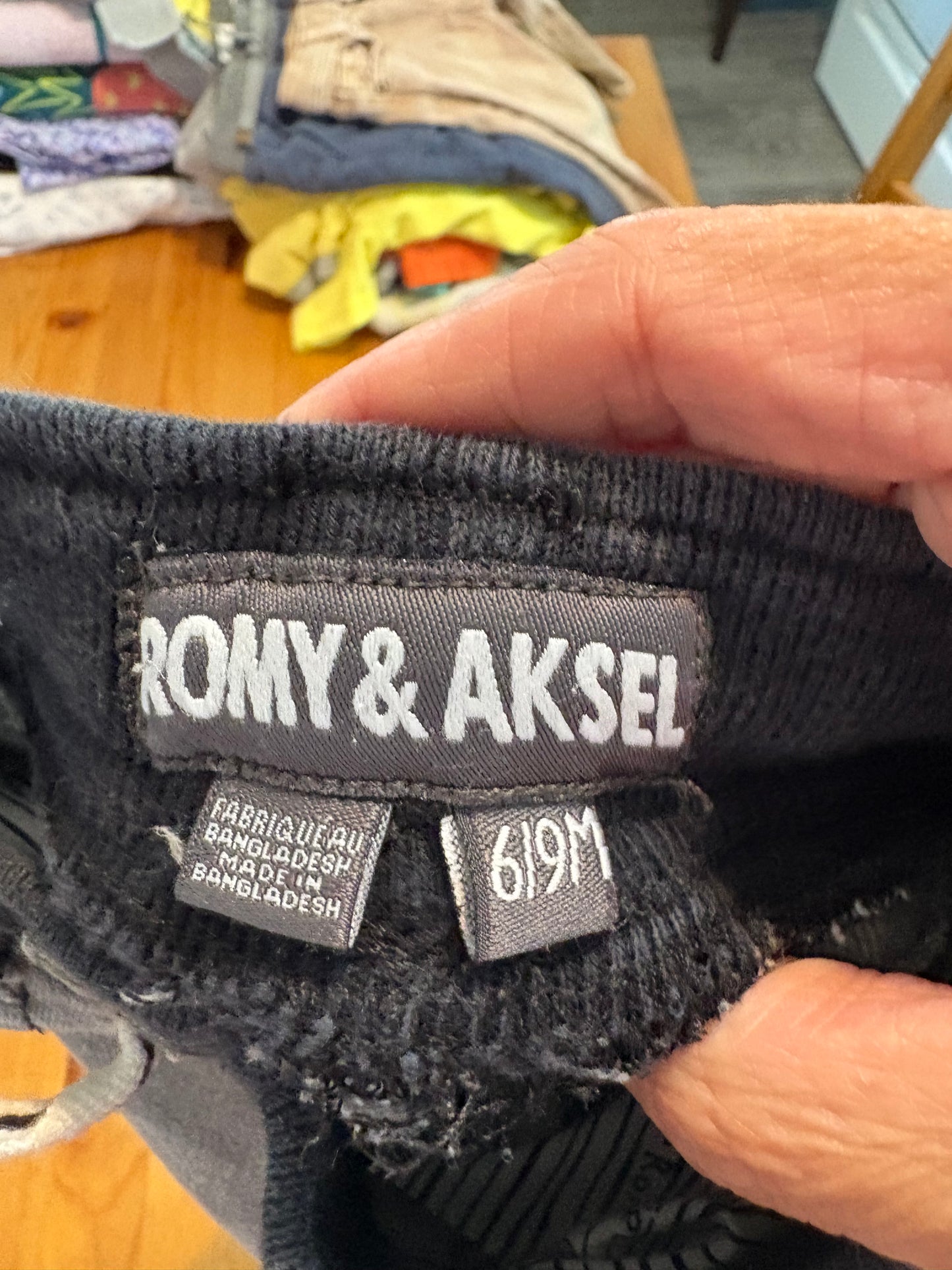 Jeans romy & askel 6-9 mois