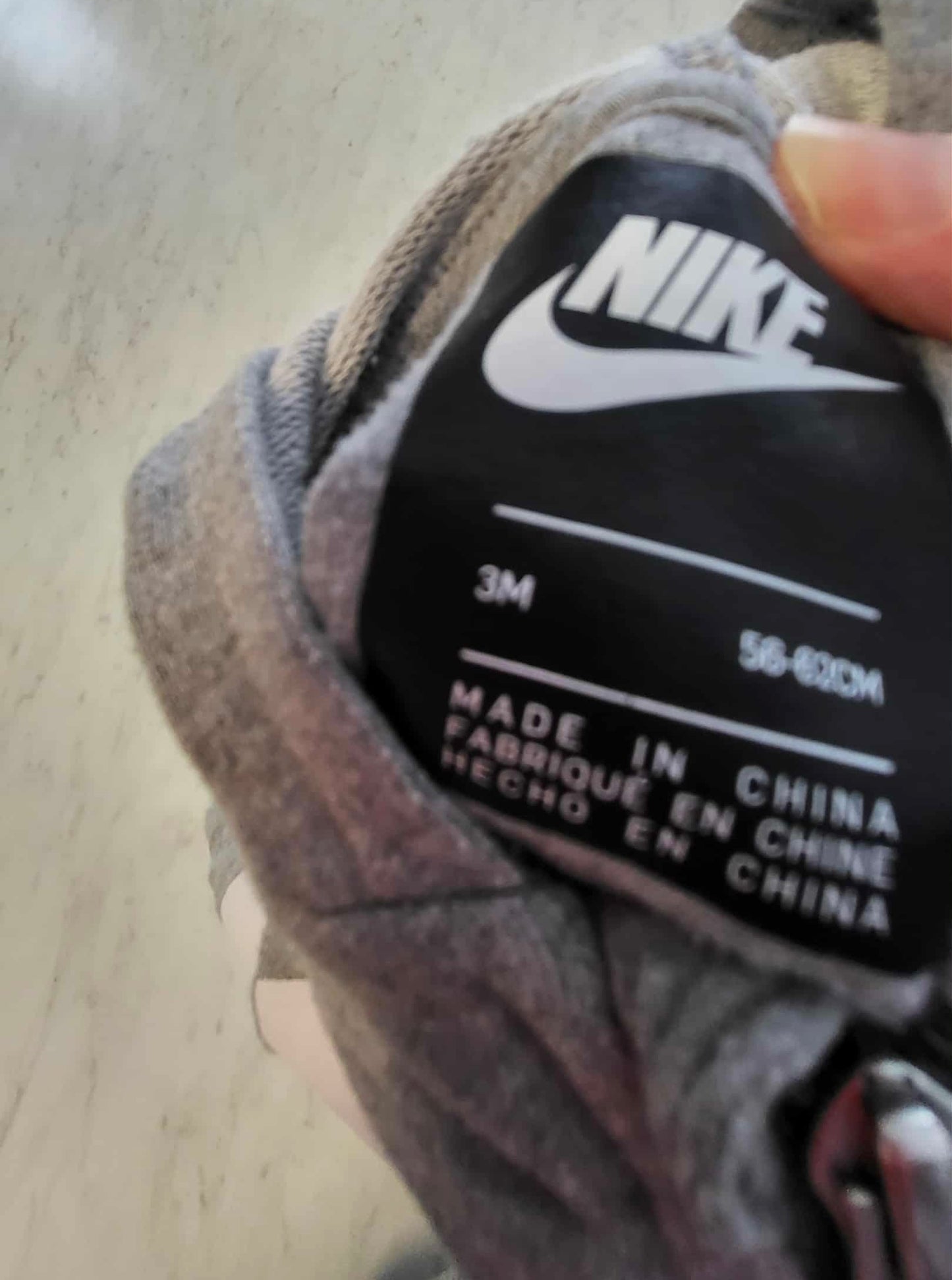 Onepiece Nike 3 mois