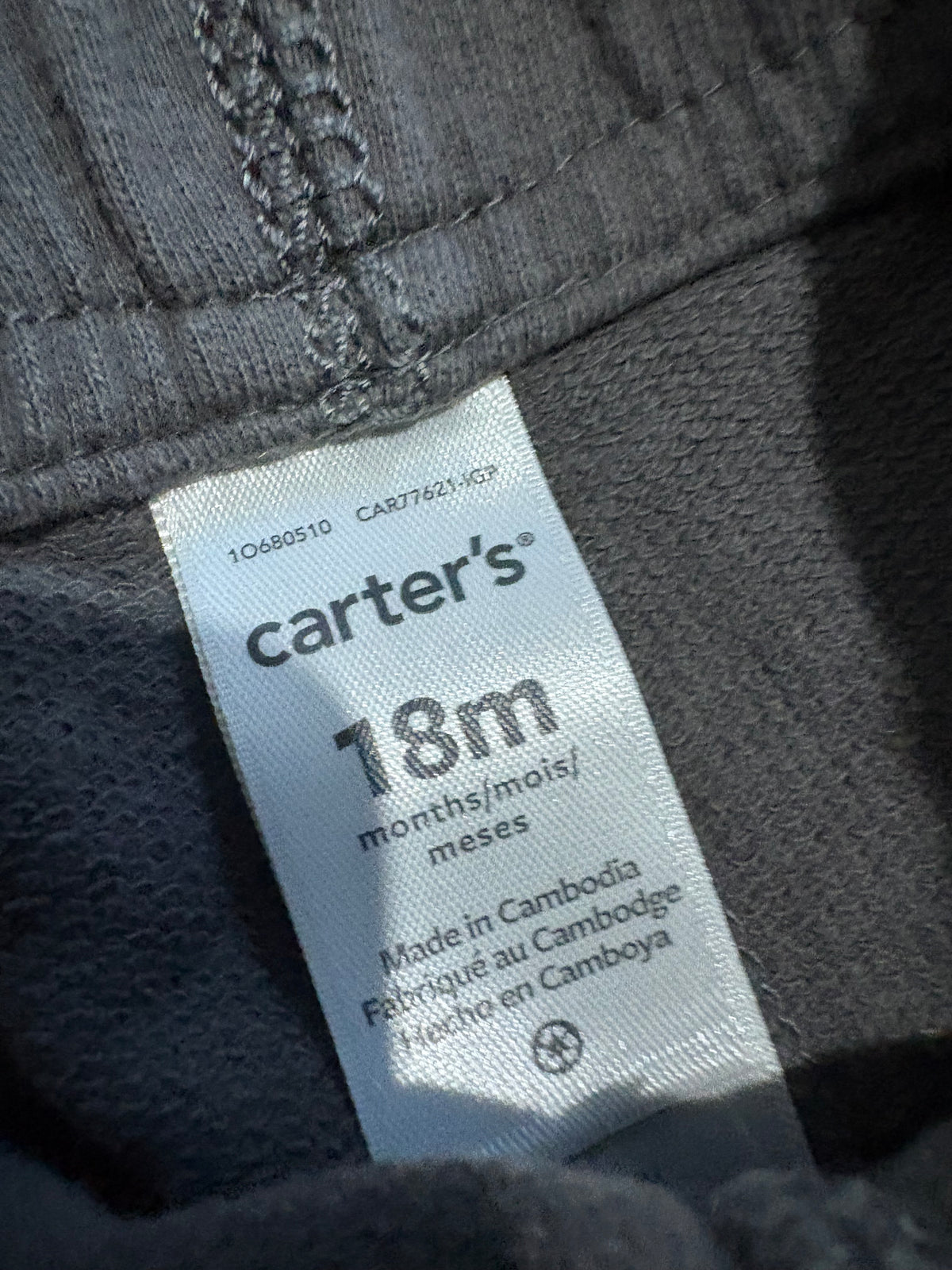 Pantalon carter's 18 mois (cmb)