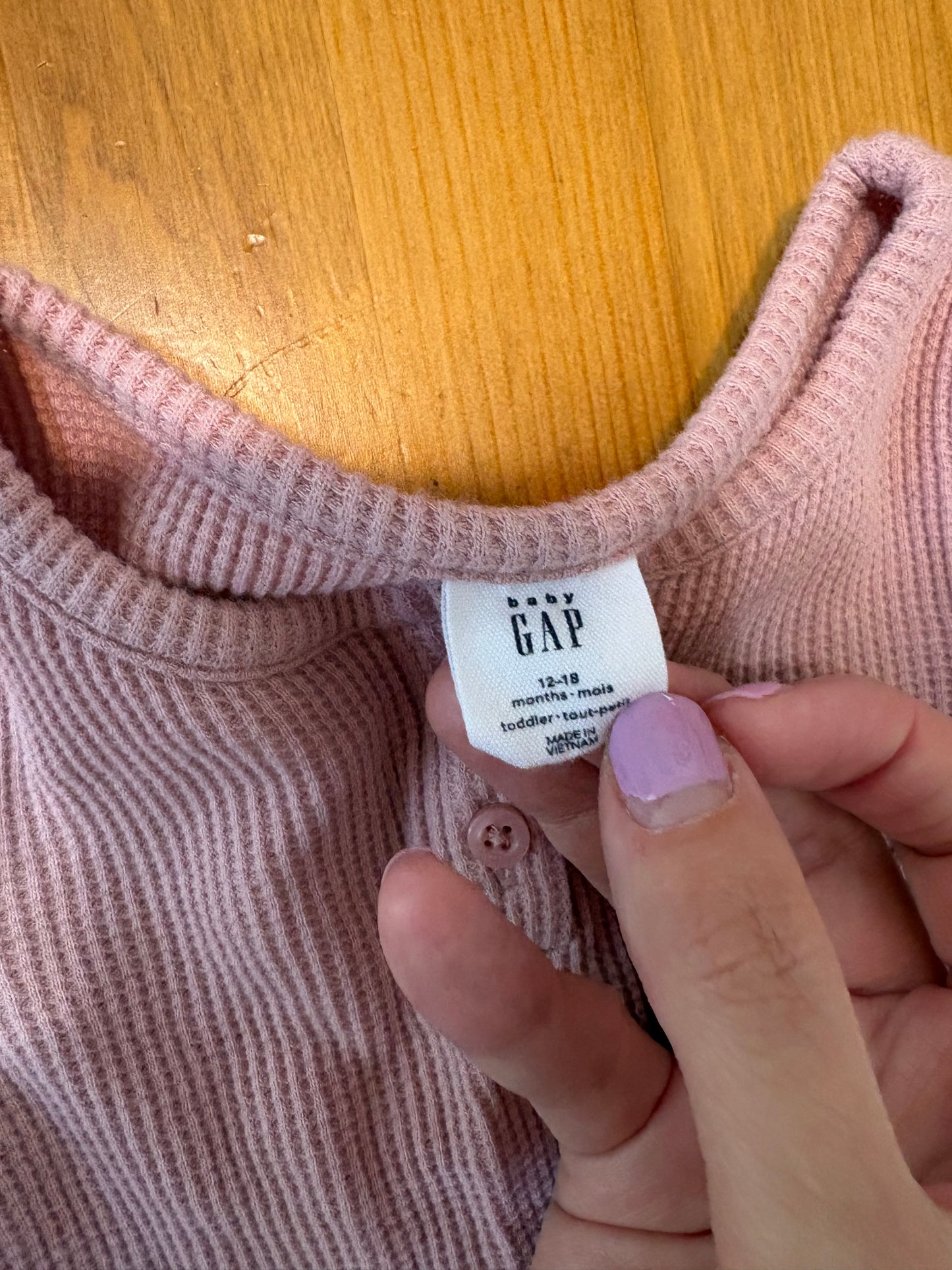 Gilet baby Gap 12-18 mois