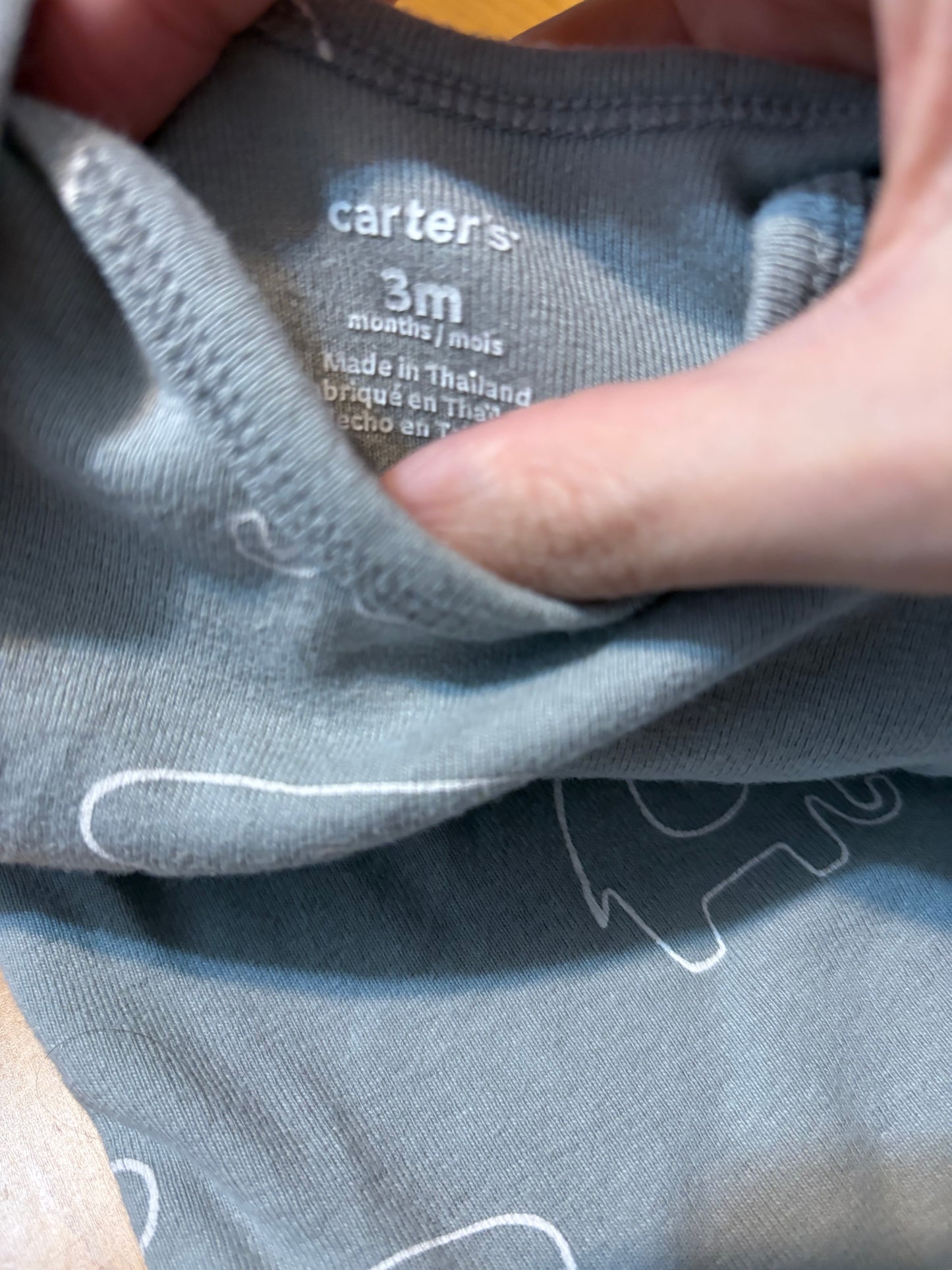 Cache-couche carter’s 3 mois