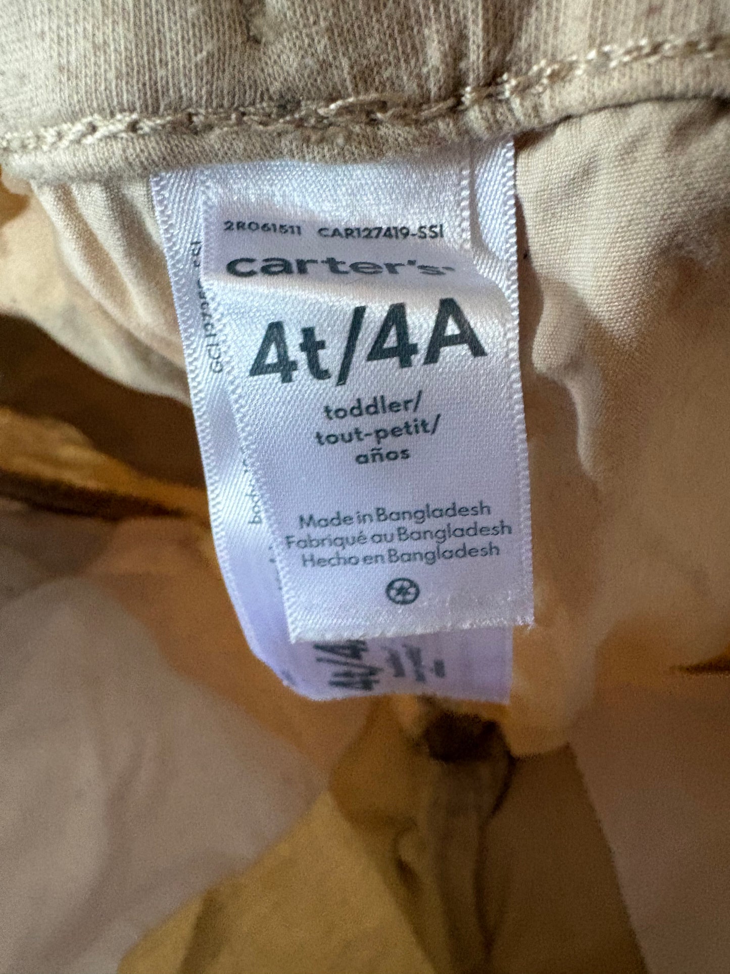 Pantalon carter's 4T (cmb)