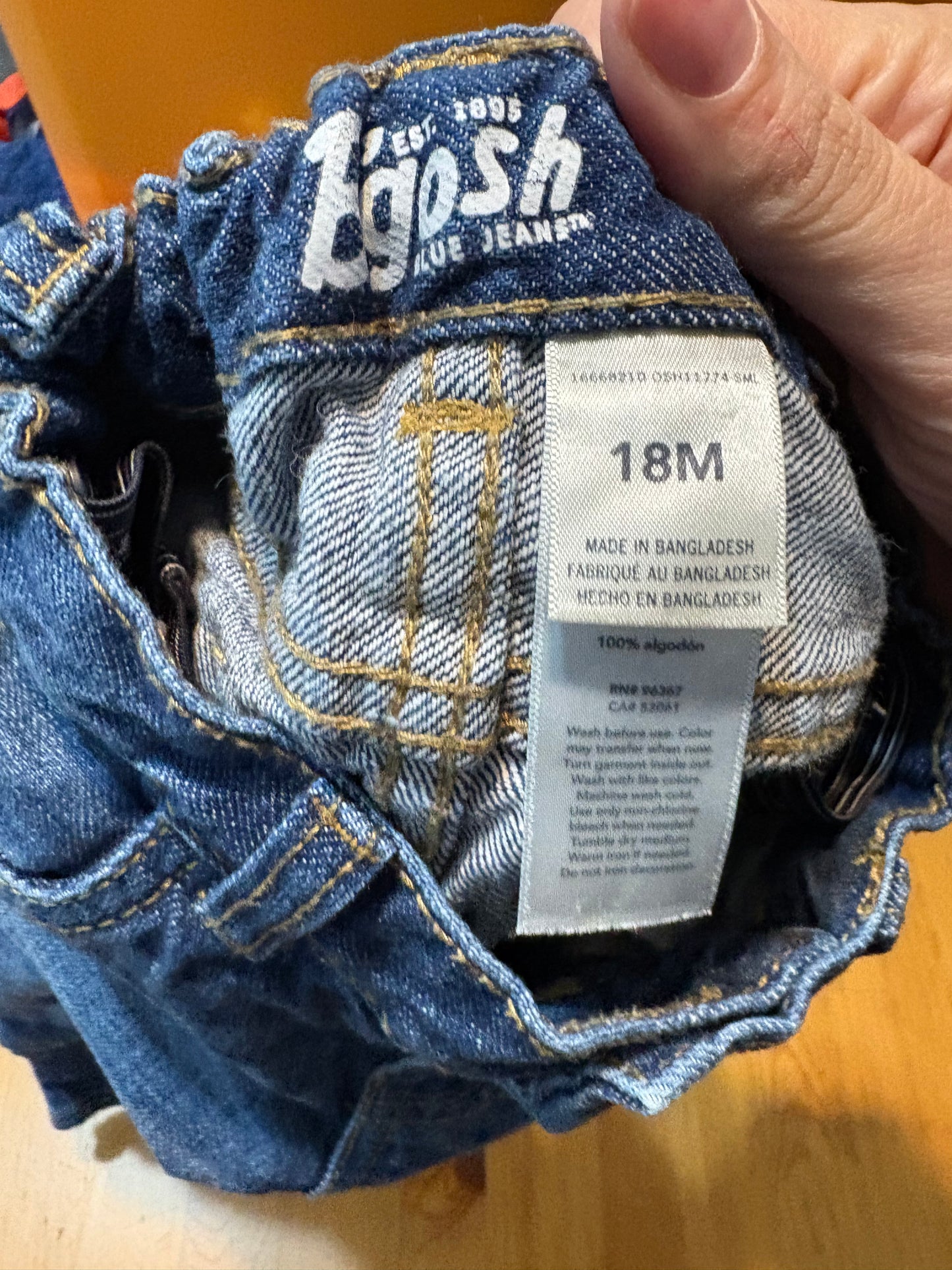Jeans 18 mois bgosh