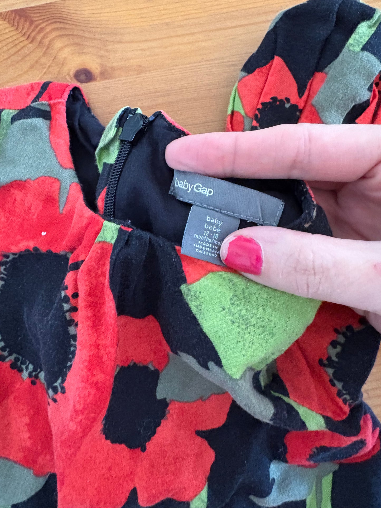 Robe baby gap 12-18 mois