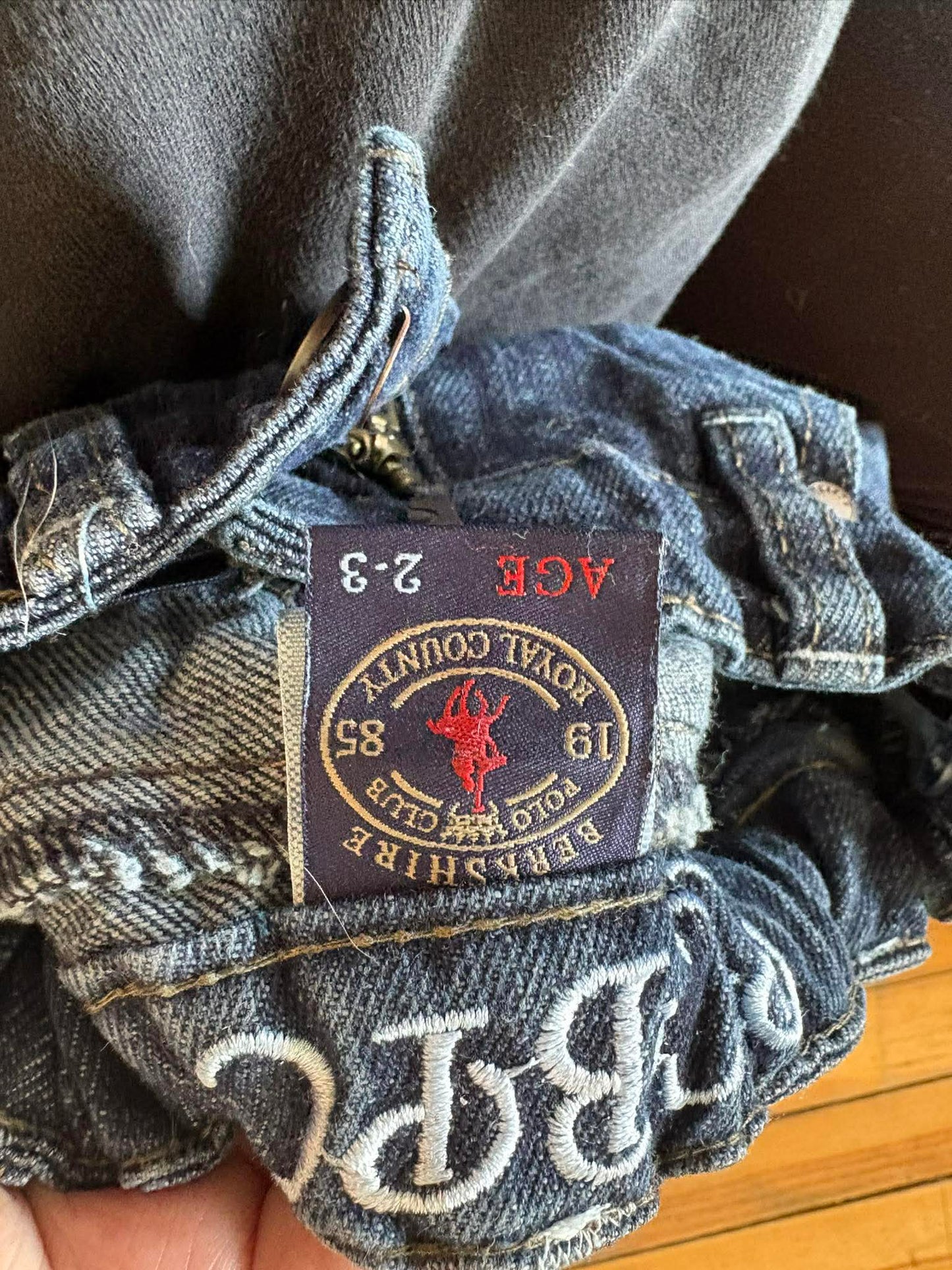 Jeans polo club county 1958 2-3 ans