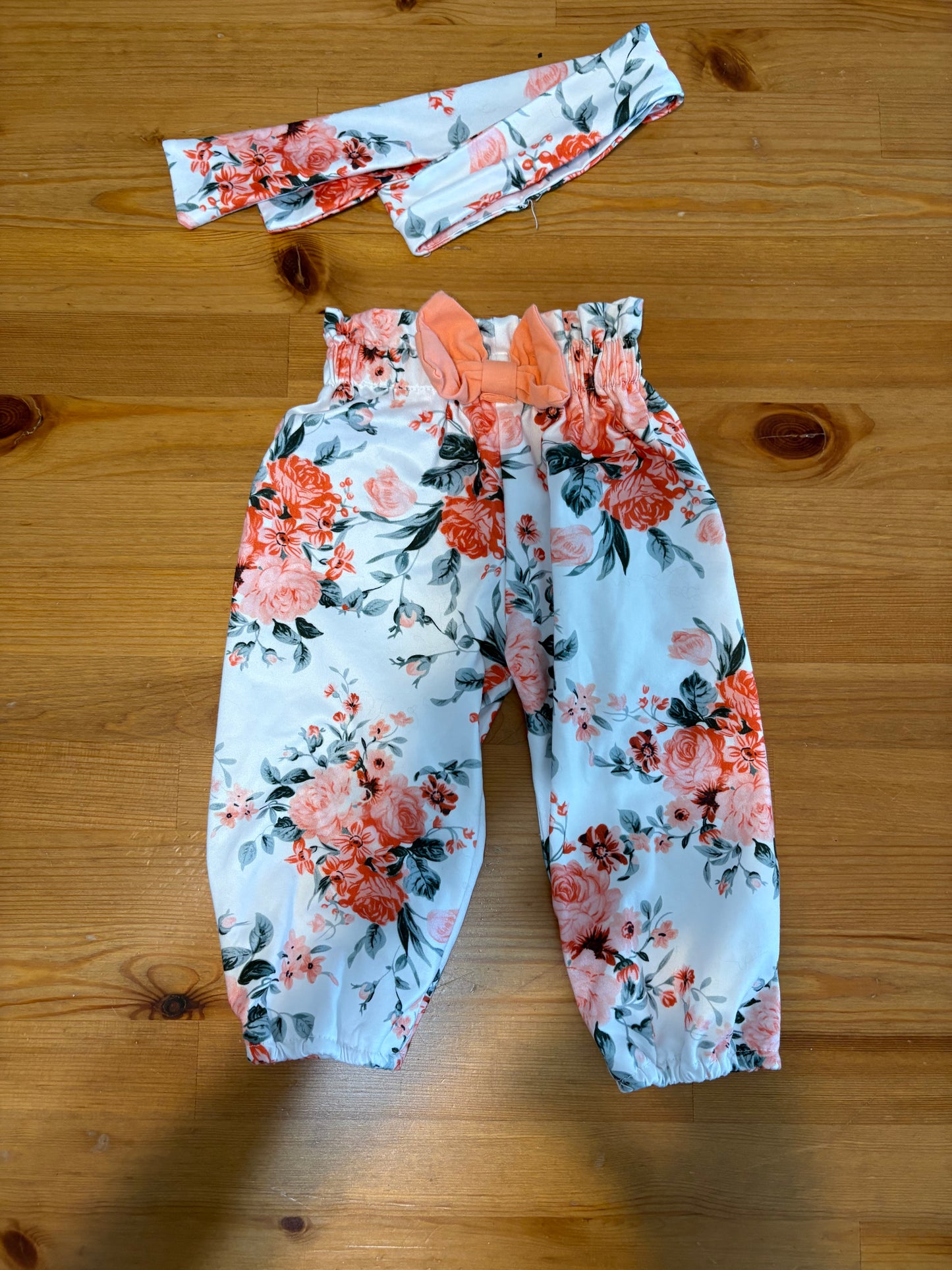 Pantalon et bandeau 3-6 mois