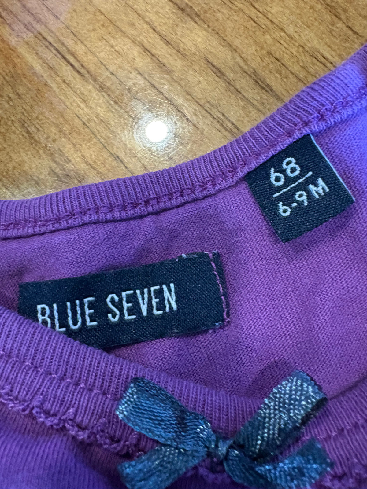 Chandail robe blue seven 6-9 mois (cmb)