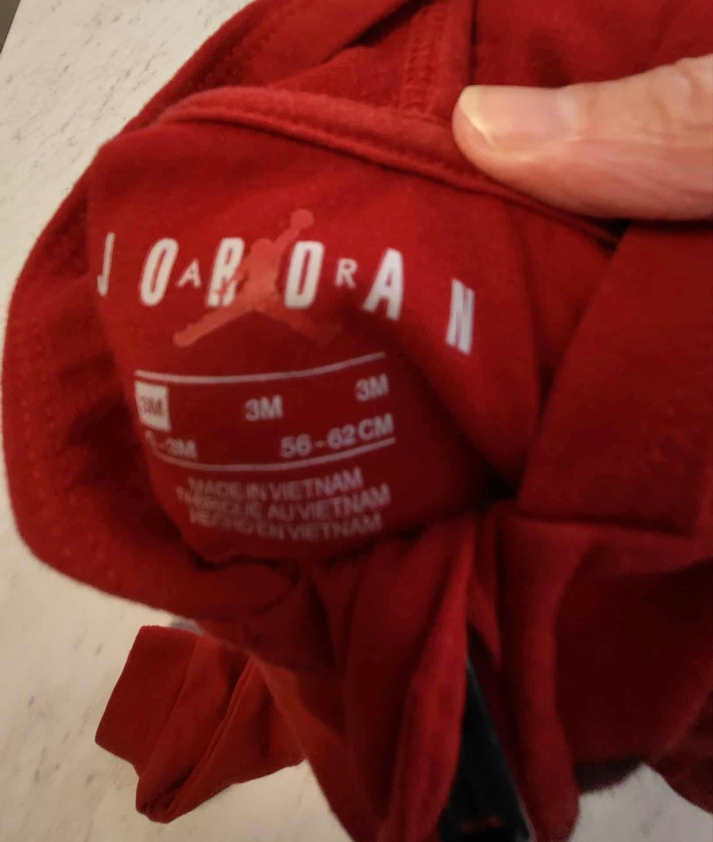 Onepiece Jordan 3 mois