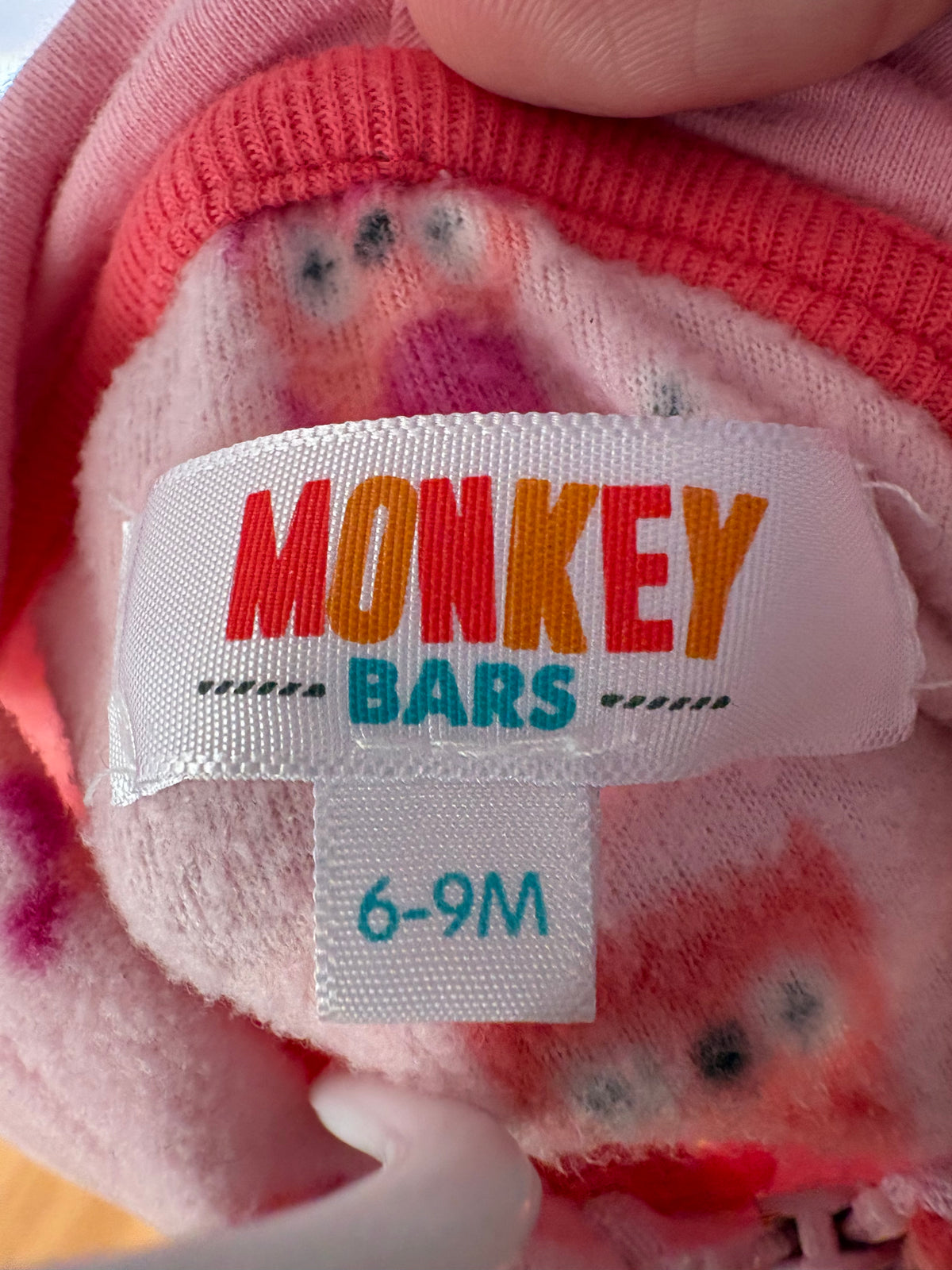 Veste polar Monkey bars 6-9 mois (cmb)