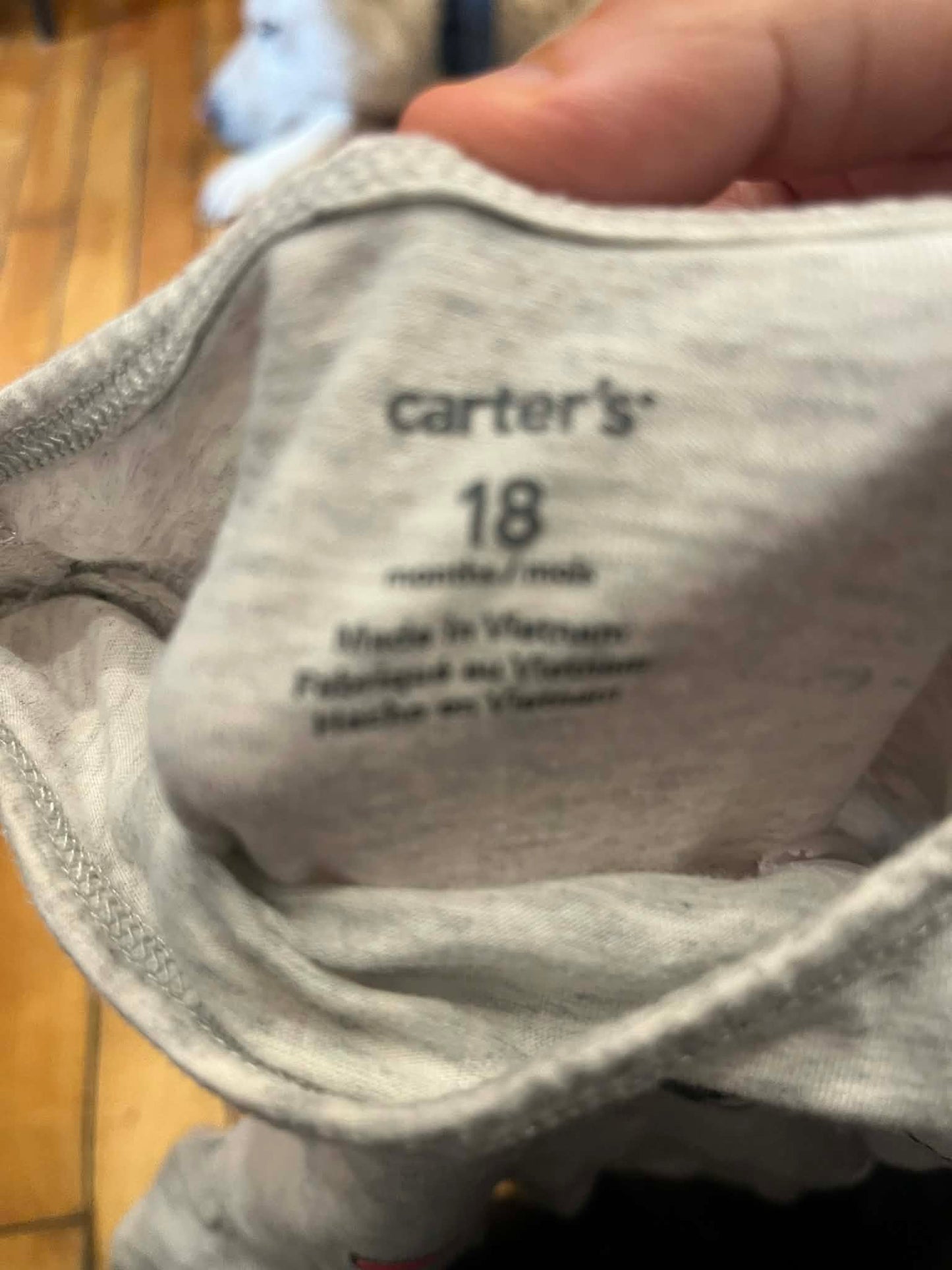 Gilet carter’s 18 mois