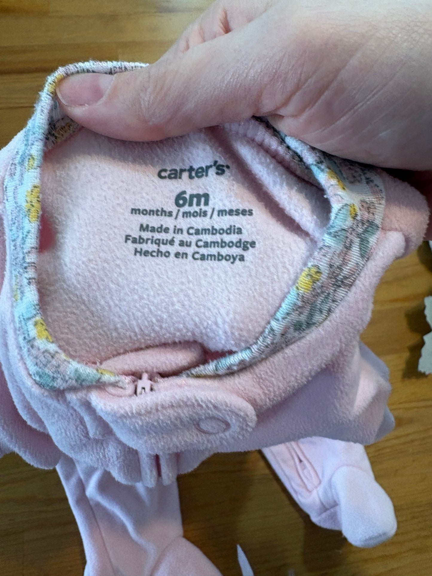 Pyjama carter’s 6 mois