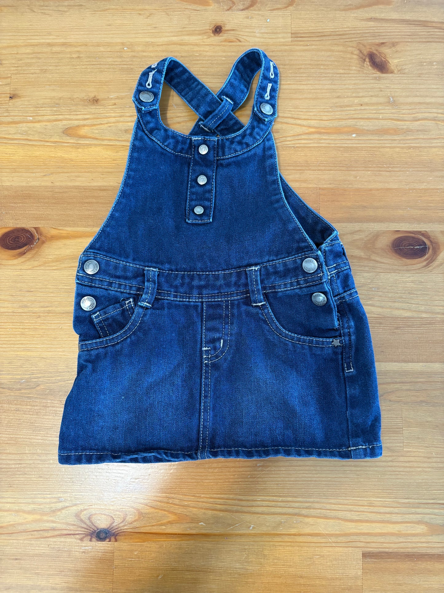 Robe salopette kitchoun 12 mois état neuf