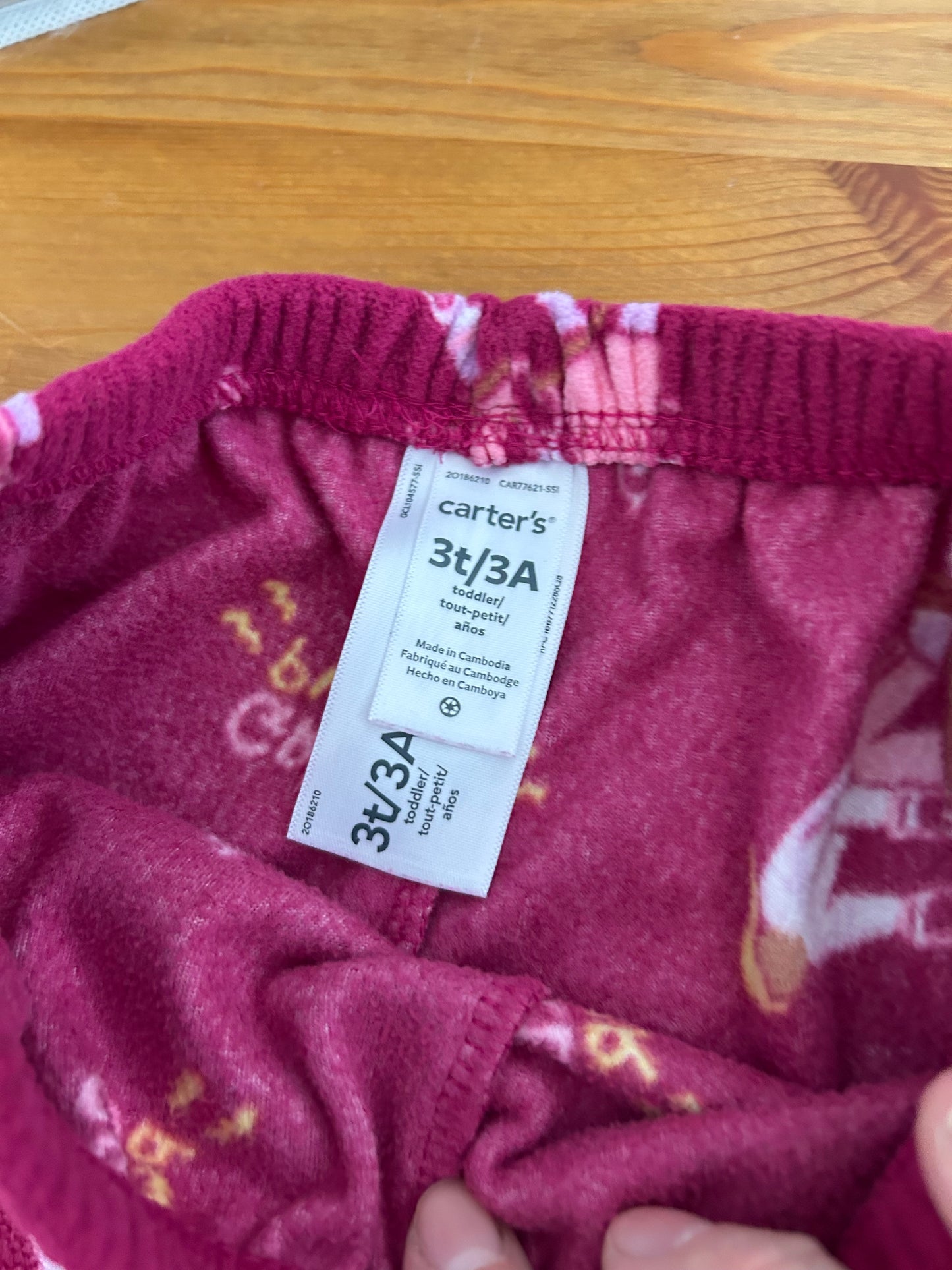Pantalon pyjama 3 ans