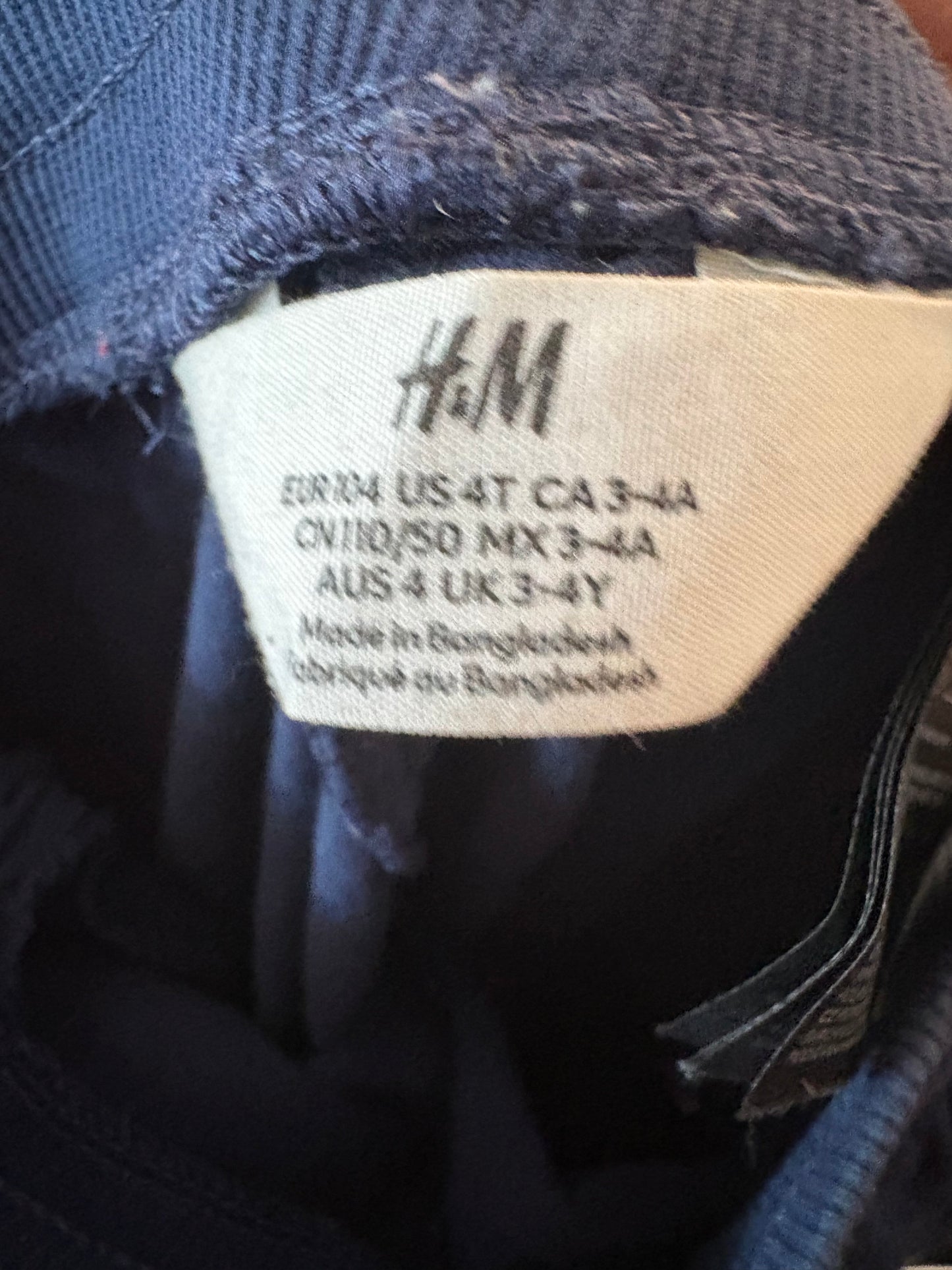 Pantalon 3-4T H&M *imparfait* (cmb)