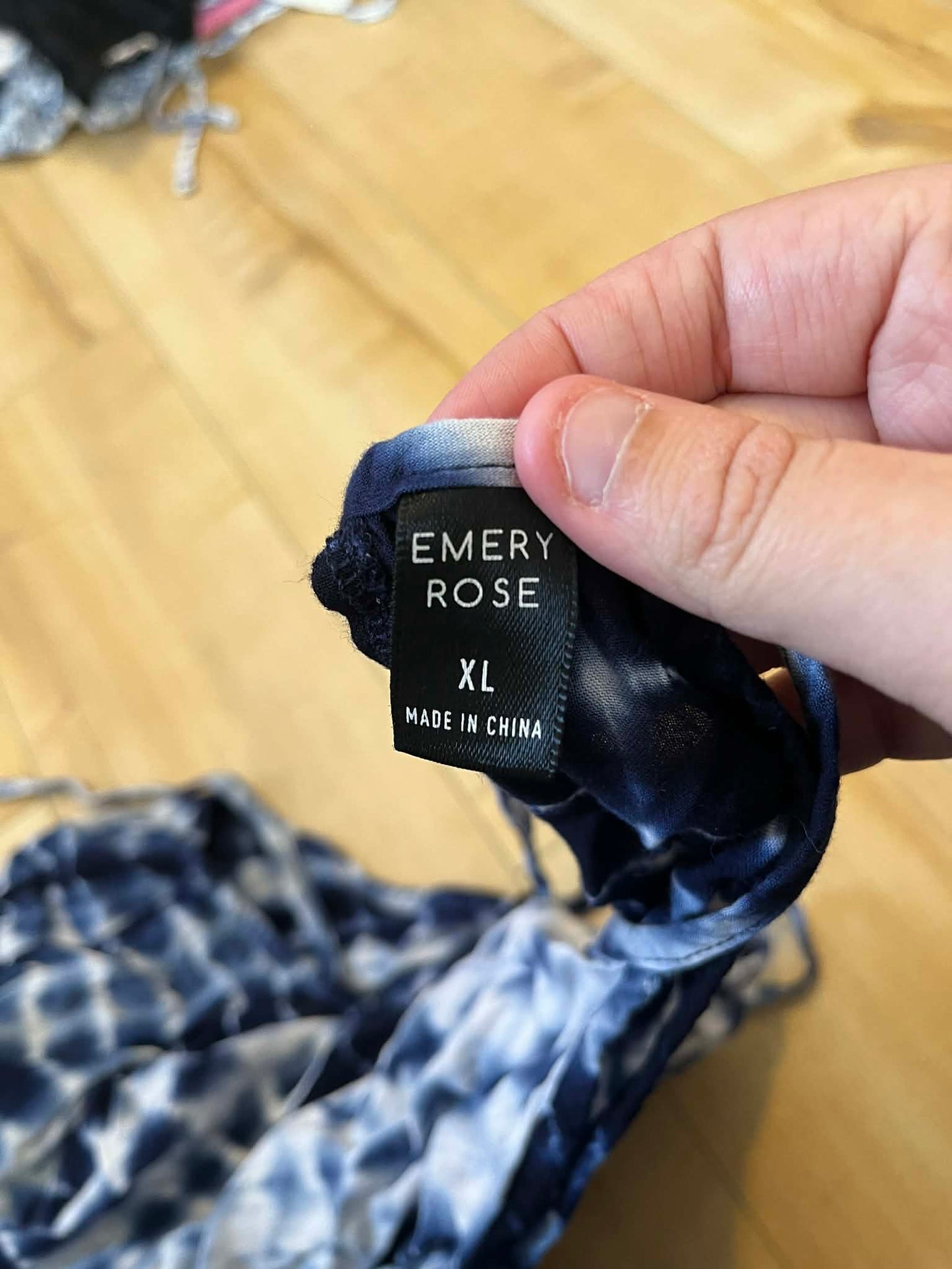 Combi-short emery rose xlarge fait petit Ados