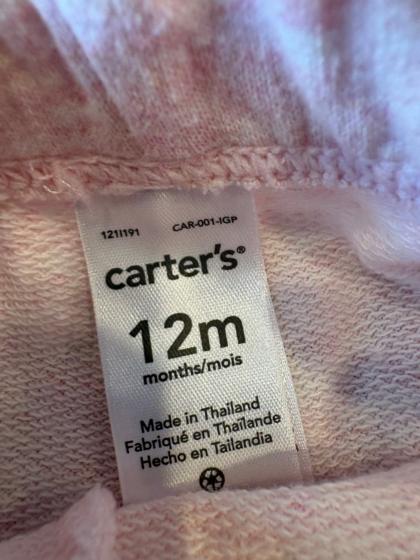 Pantalon carter's 12 mois