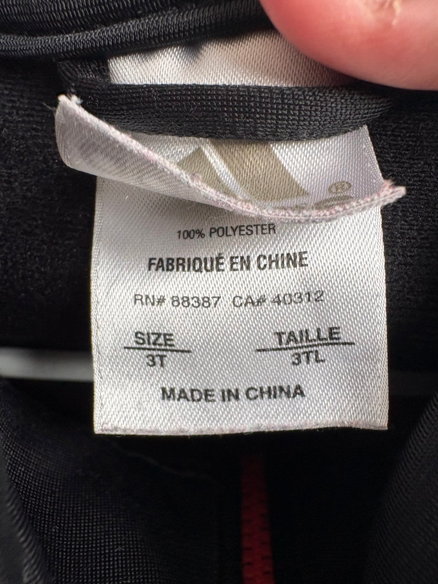 Veste adidas 3T unisexe (cmb)