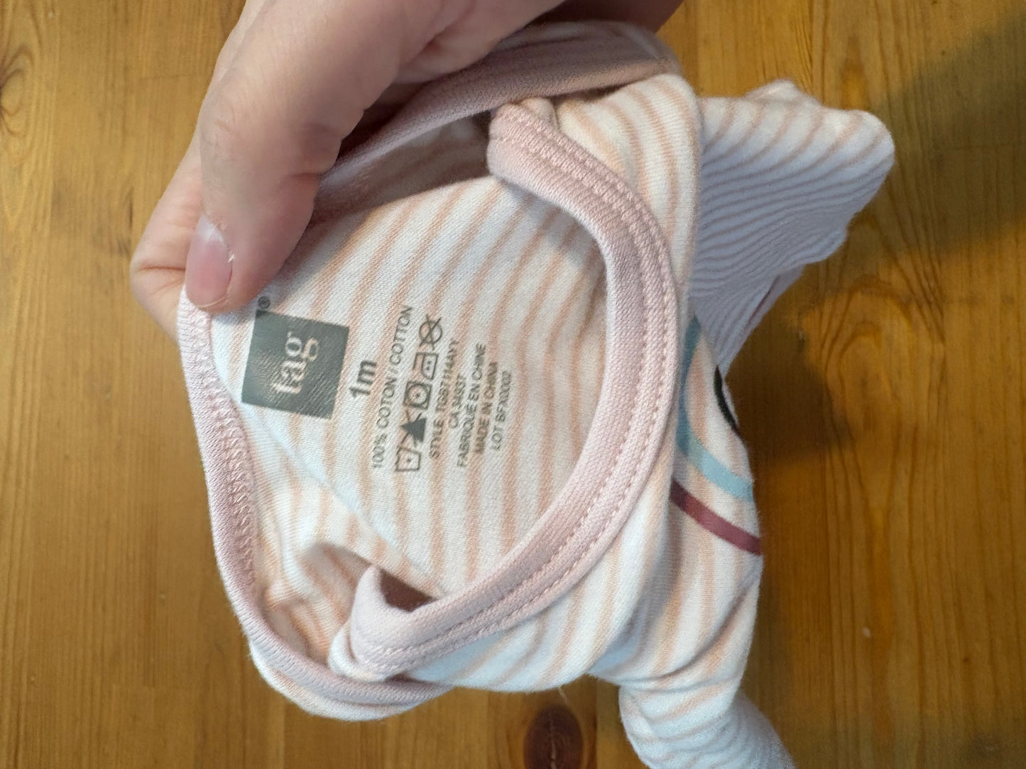 Cache-couche tag neuf 1 mois