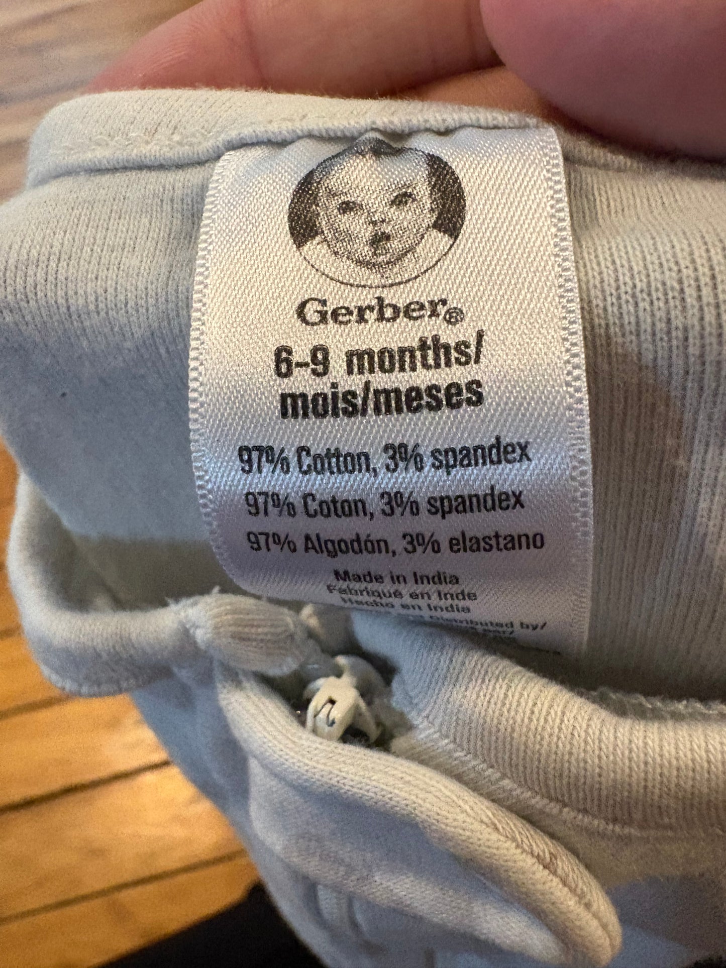 Pyjama gerber 6-9 mois