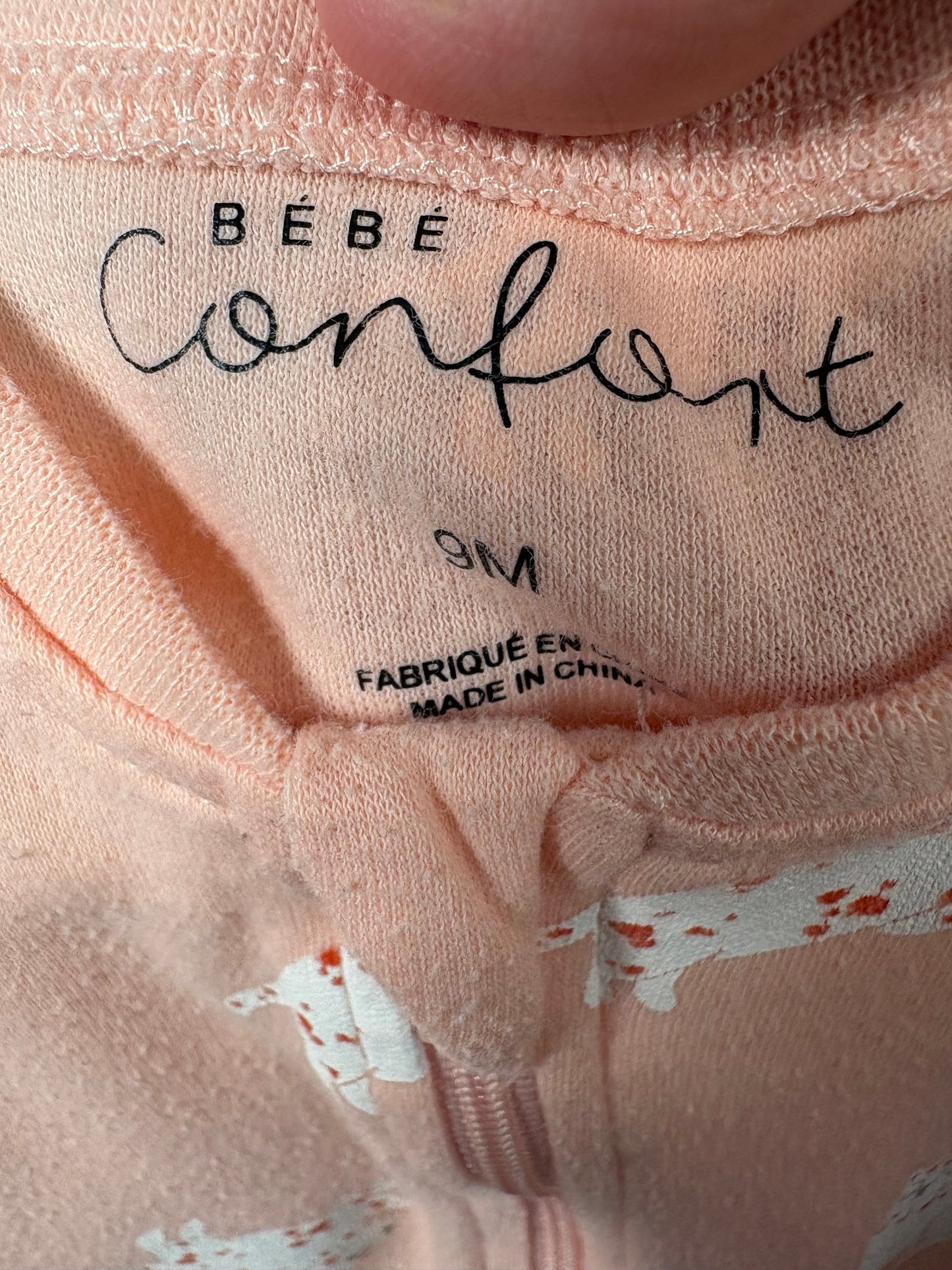 Pyjama bébé confort 9 mois (cmb)