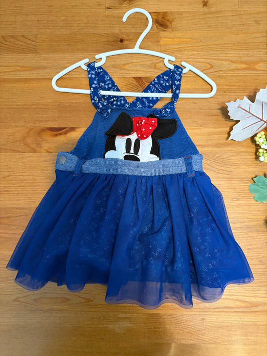 Robe salopette disney 6-9 mois