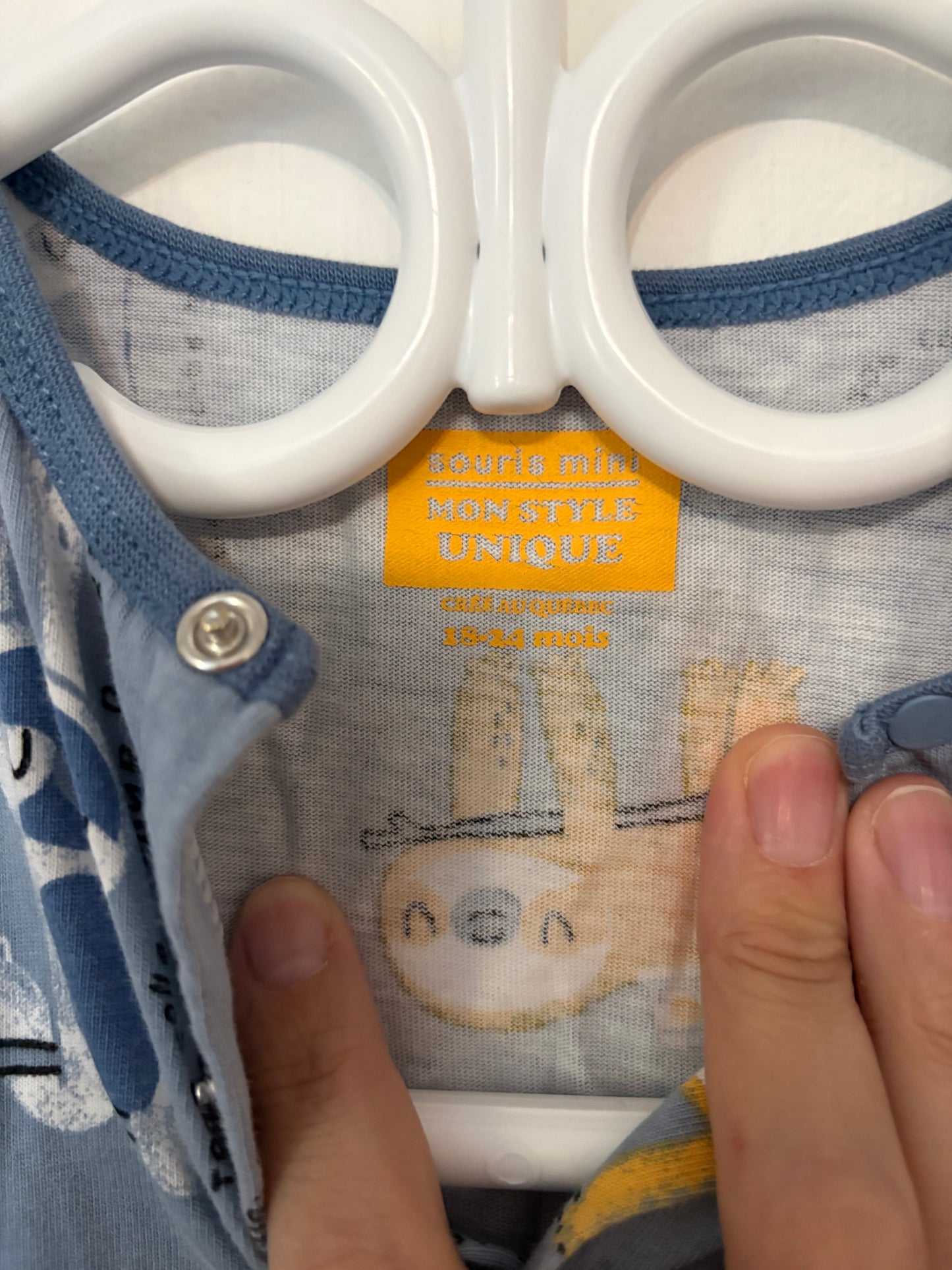 Pyjama souris mini 18-24 mois