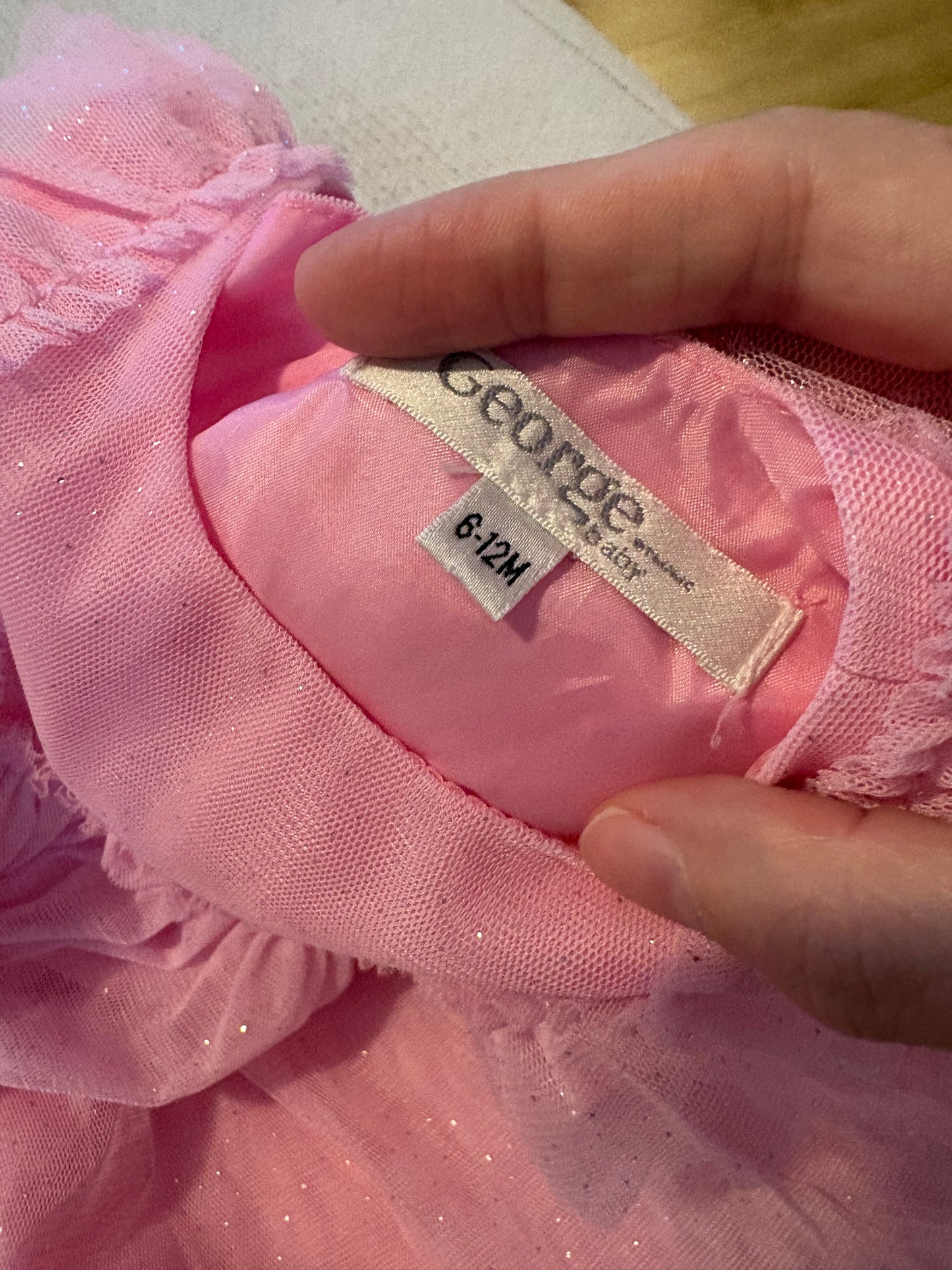 Robe george 6-12 mois