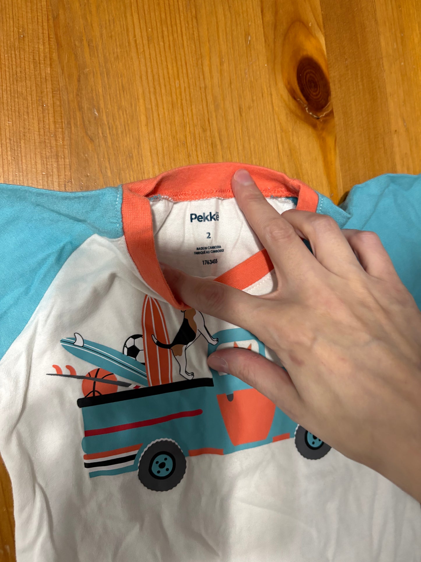 T-shirt pekkle 2 ans