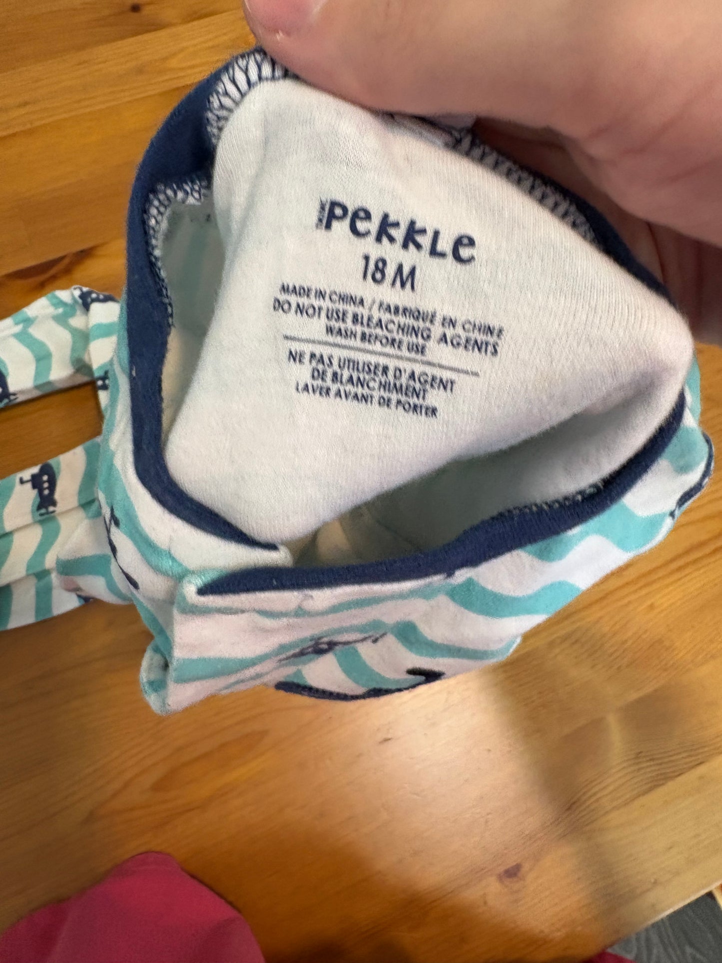 Pyjama pekkle 18 mois état neuf