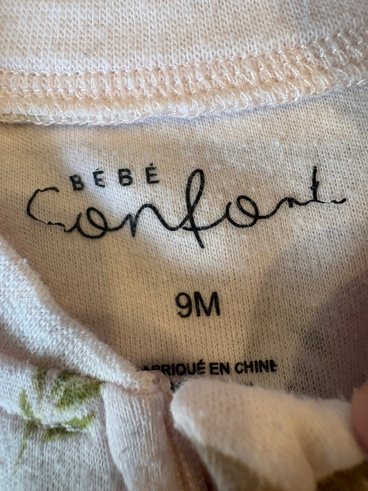 Pyjama bébé confort 9 mois (cmb)