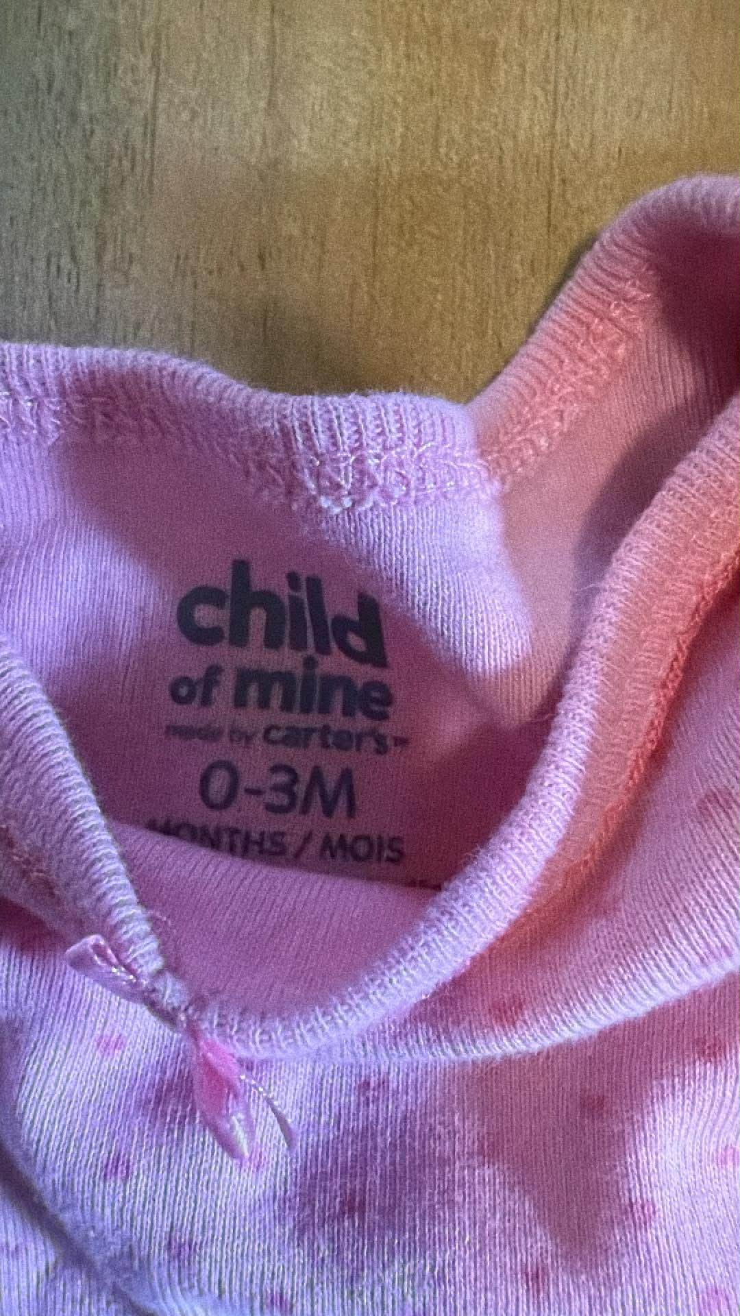 T-shirt child of mine 0-3 mois