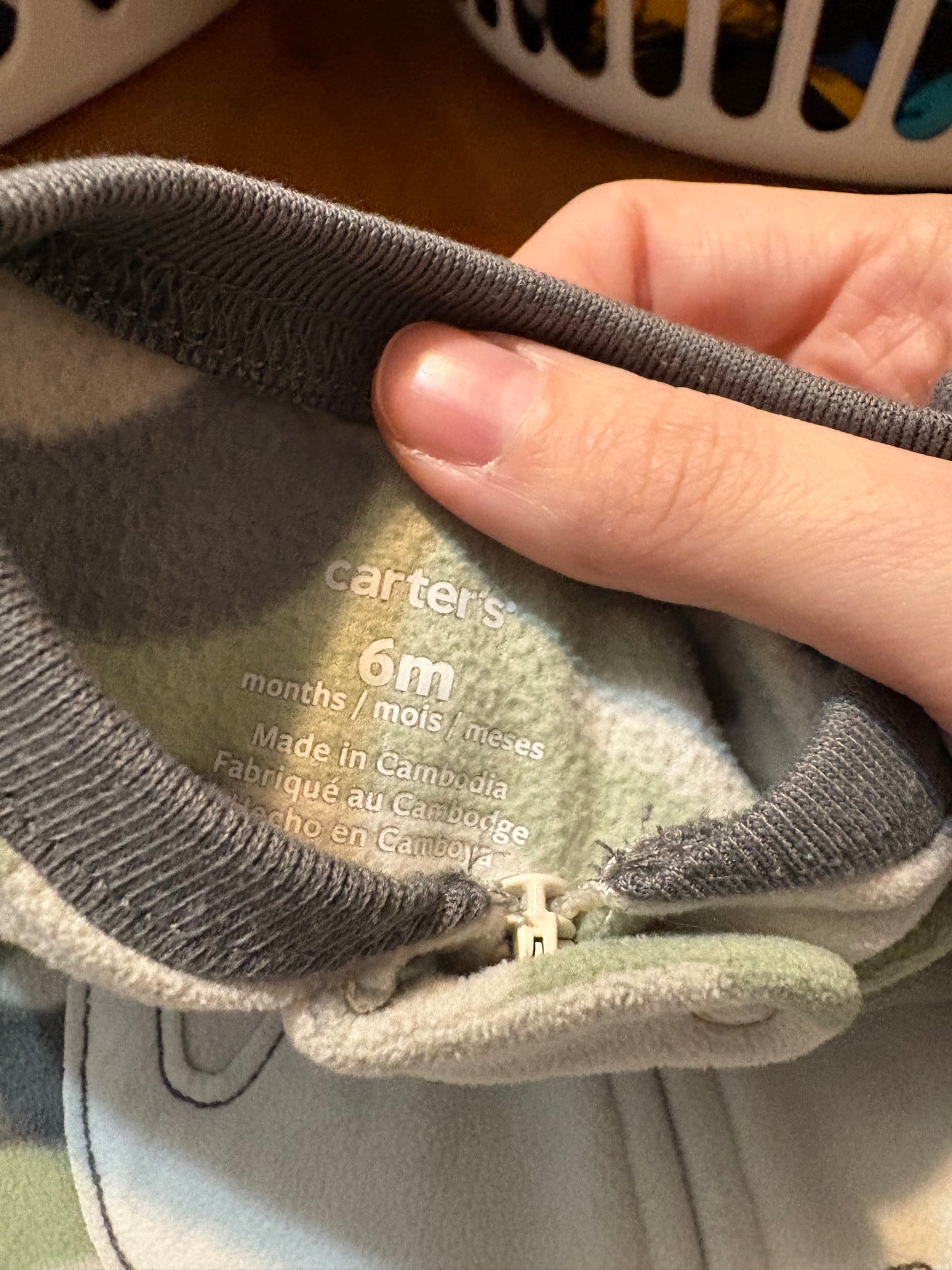 Pyjama carter’s 6 mois