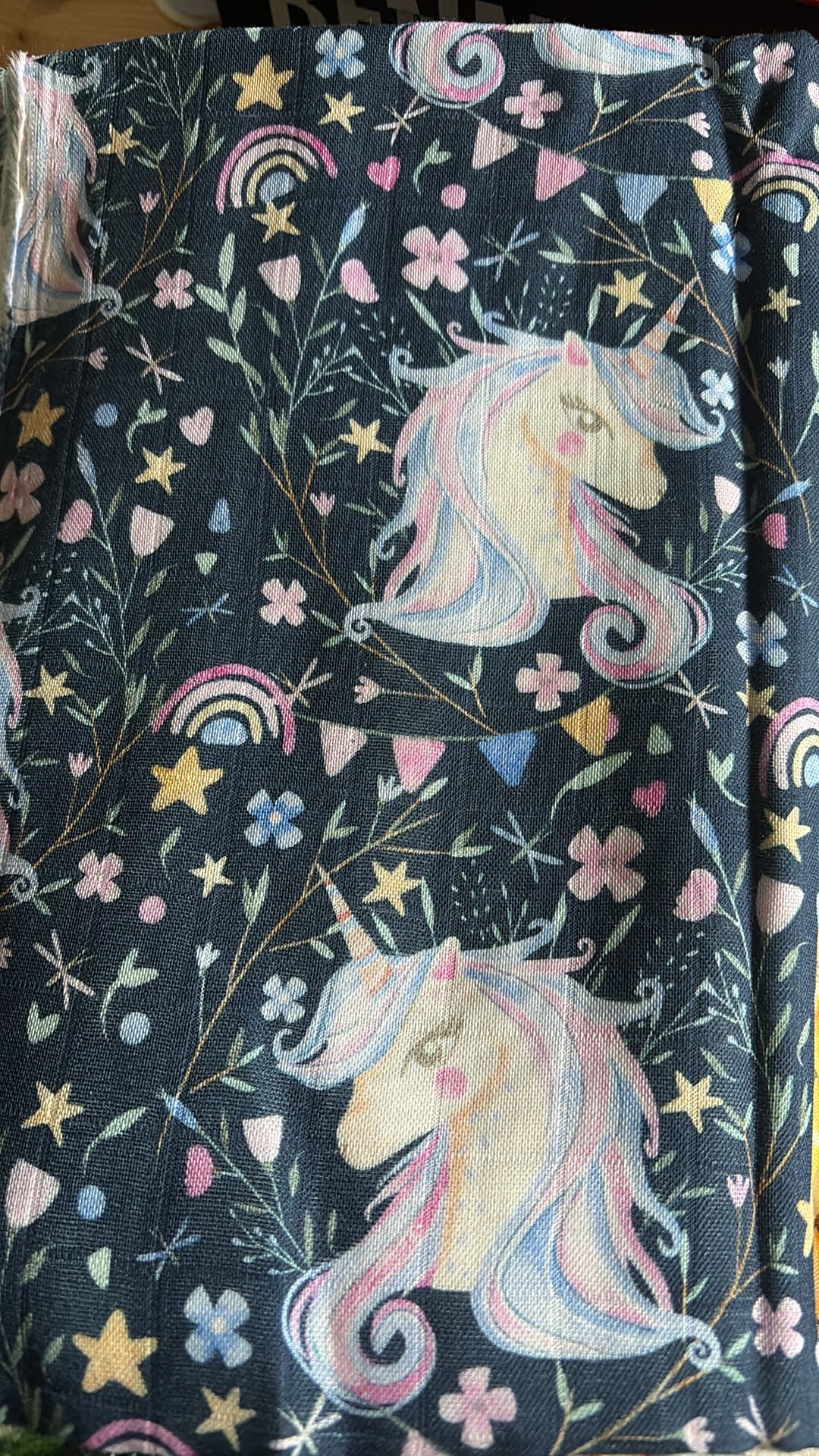 Mouseline licorne 🦄 25x39 po