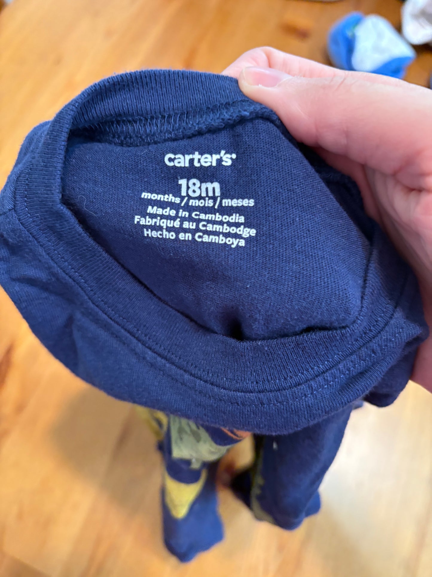 Gilet carter’s 18 mois