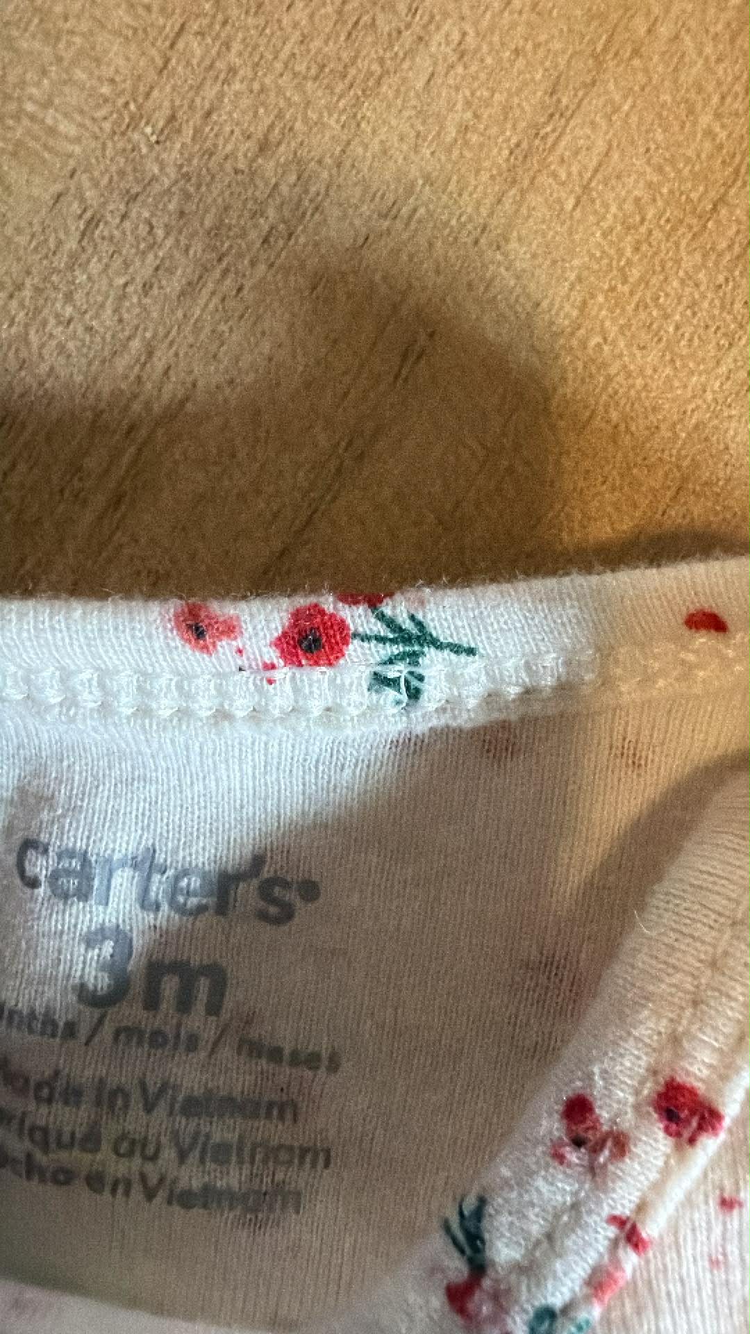 Cache-couche carter’s 3 mois