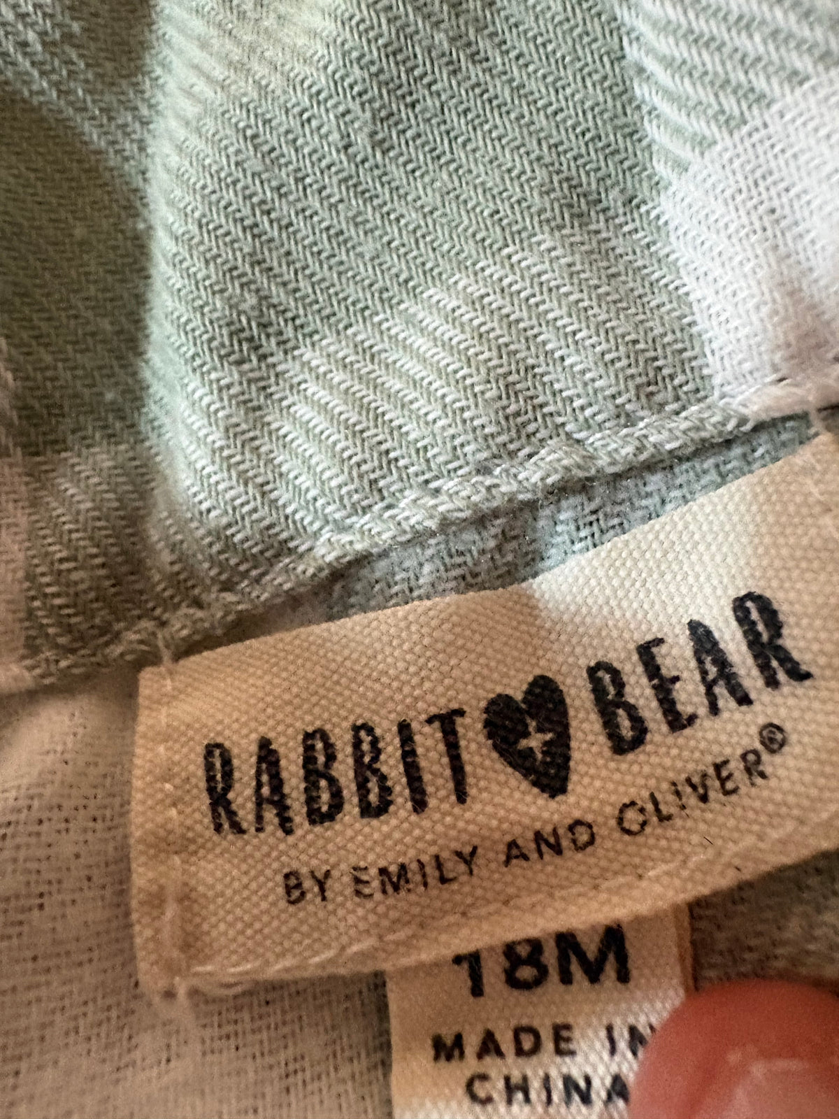 Chemise rabbit bear 18 mois (cmb)
