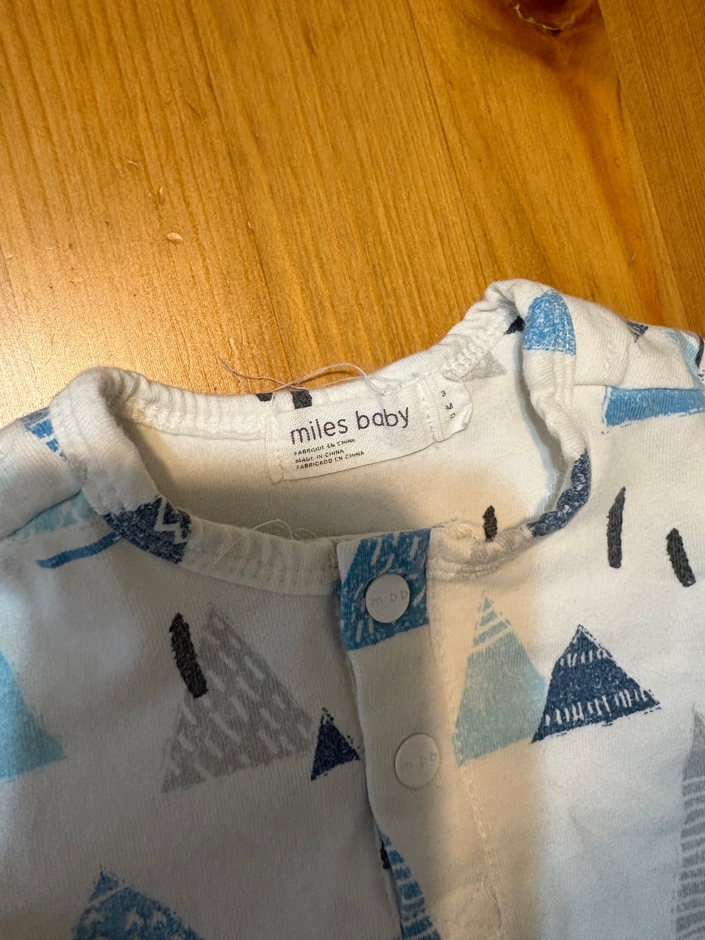 Cache-couche miles baby 3 mois