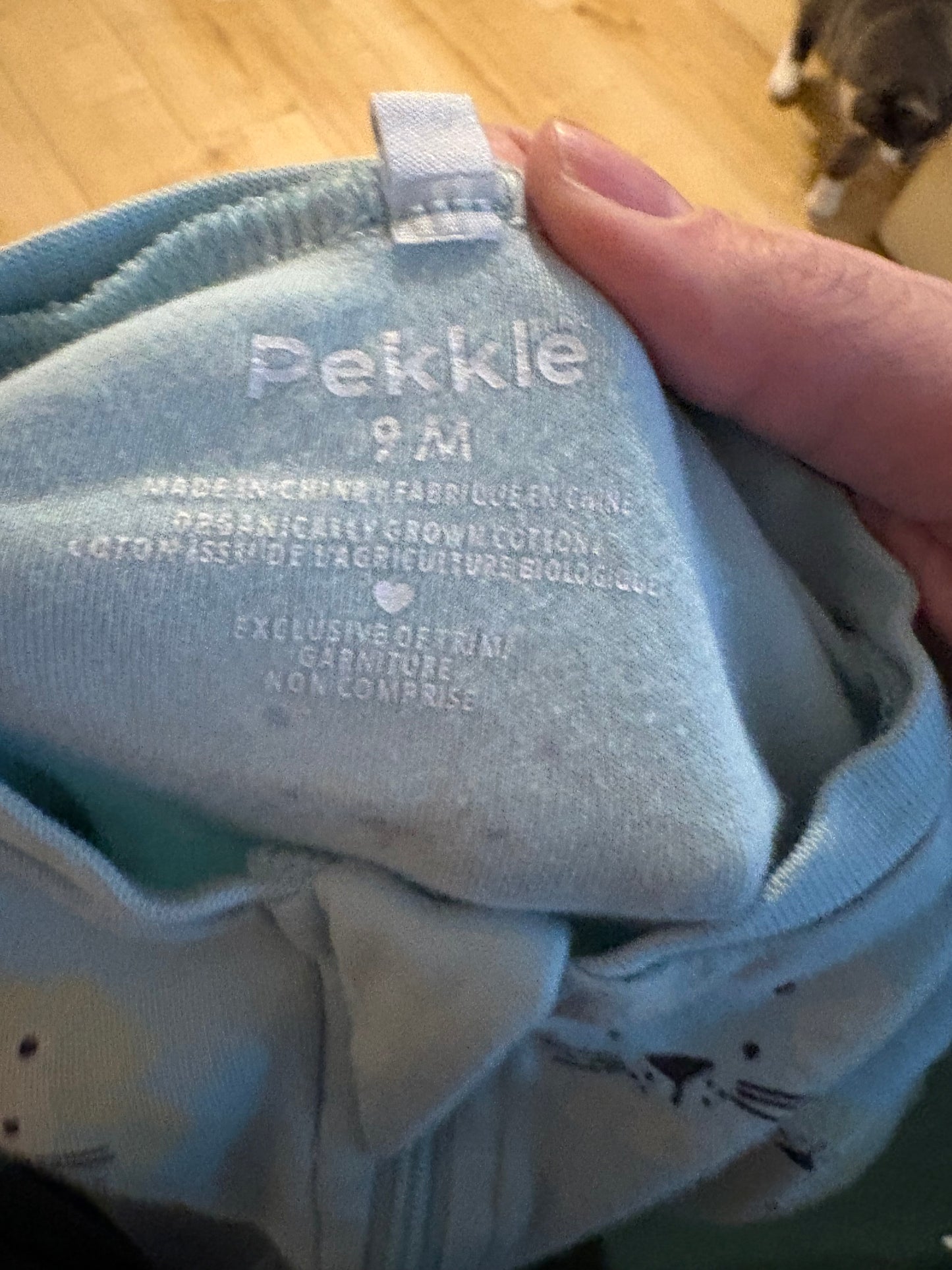 Pyjama pekkle 9 mois