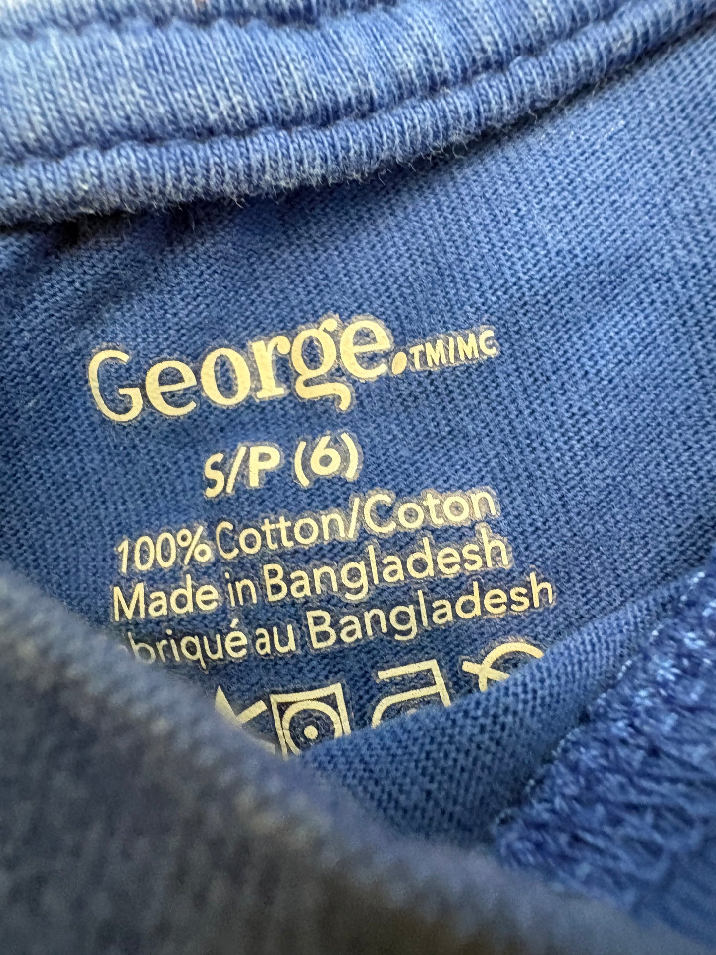 Chandail George 6 ans (cmb)