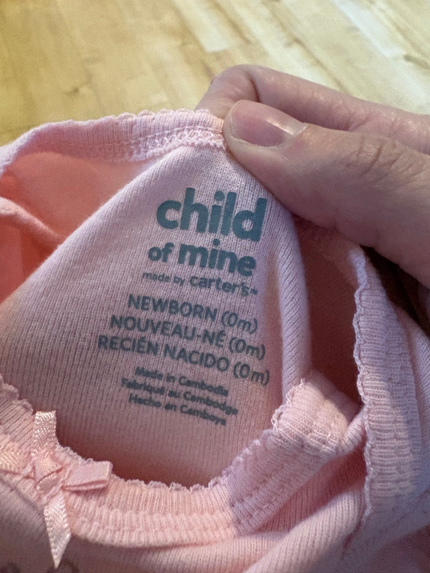 Cache-couche nouveau-née child of mine