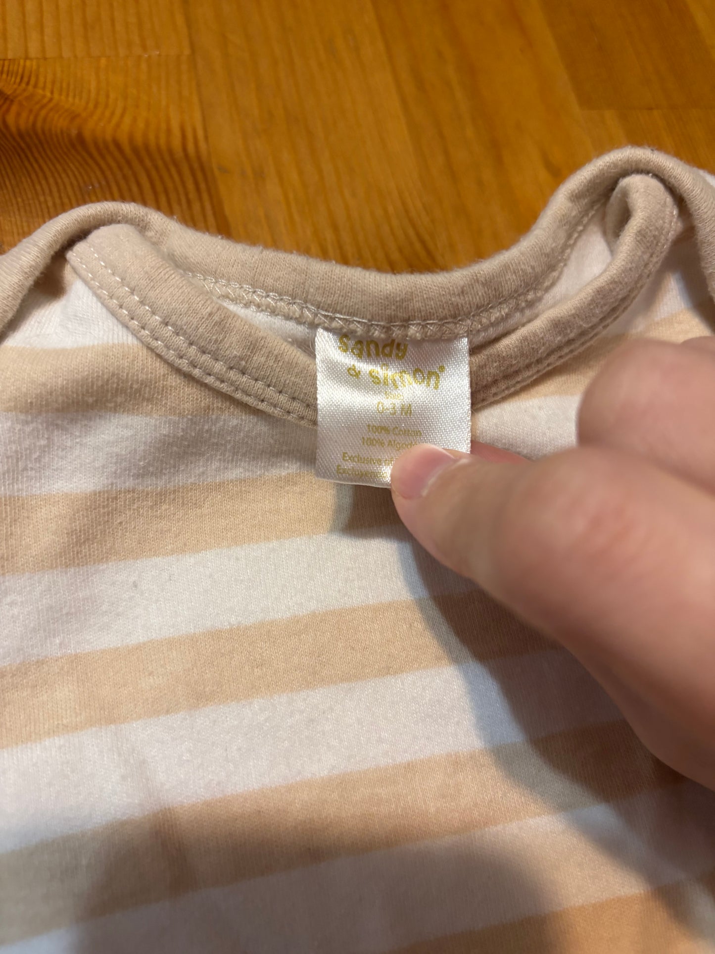 Cache-couche sandi de siron 0-3 mois