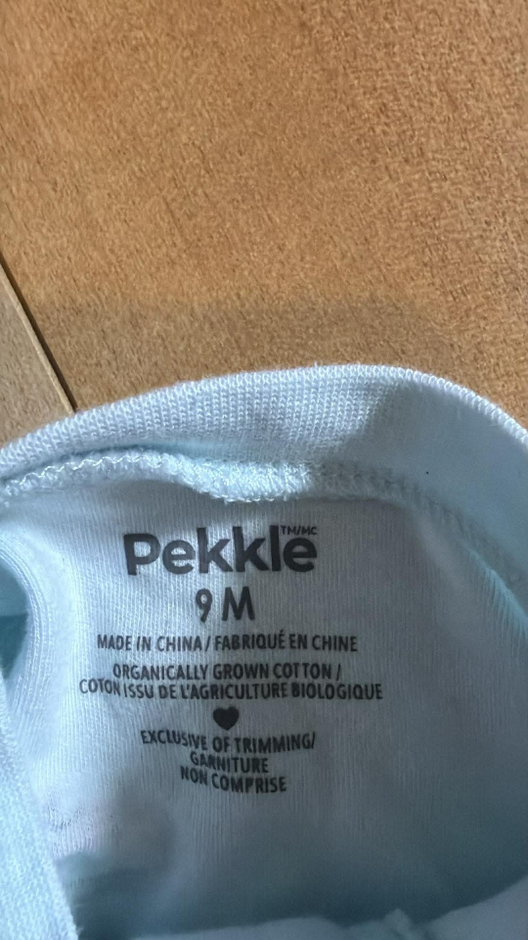 Pyjama pekkle 9 mois*
