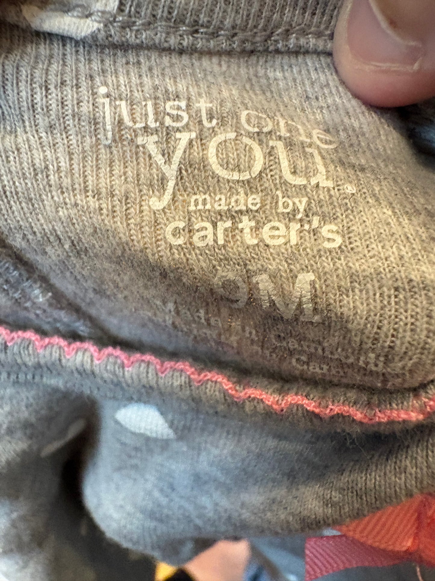 Cache couche carter's 9 mois